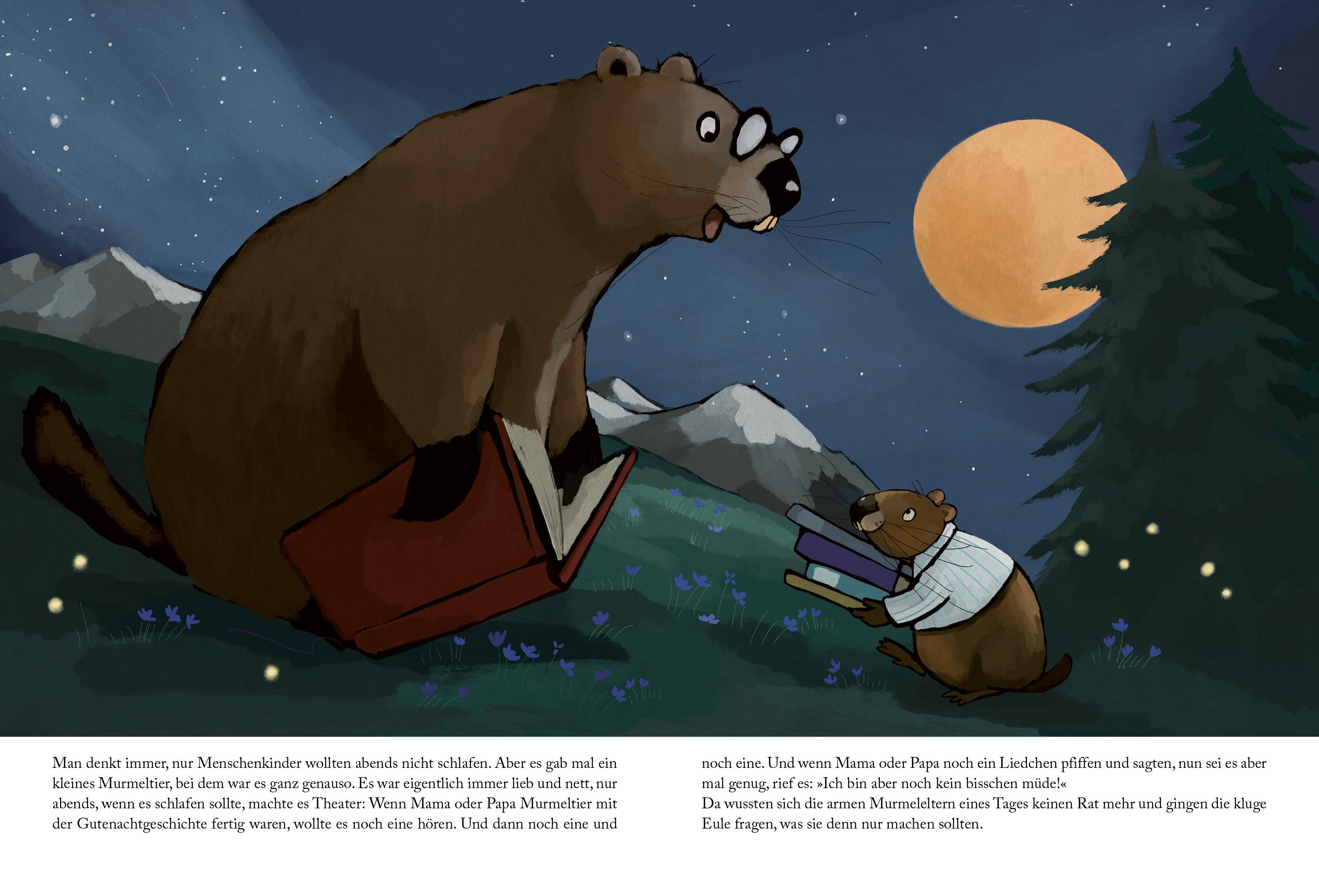 Beispielinhalt (Bild) Ich bin aber noch kein bisschen müde