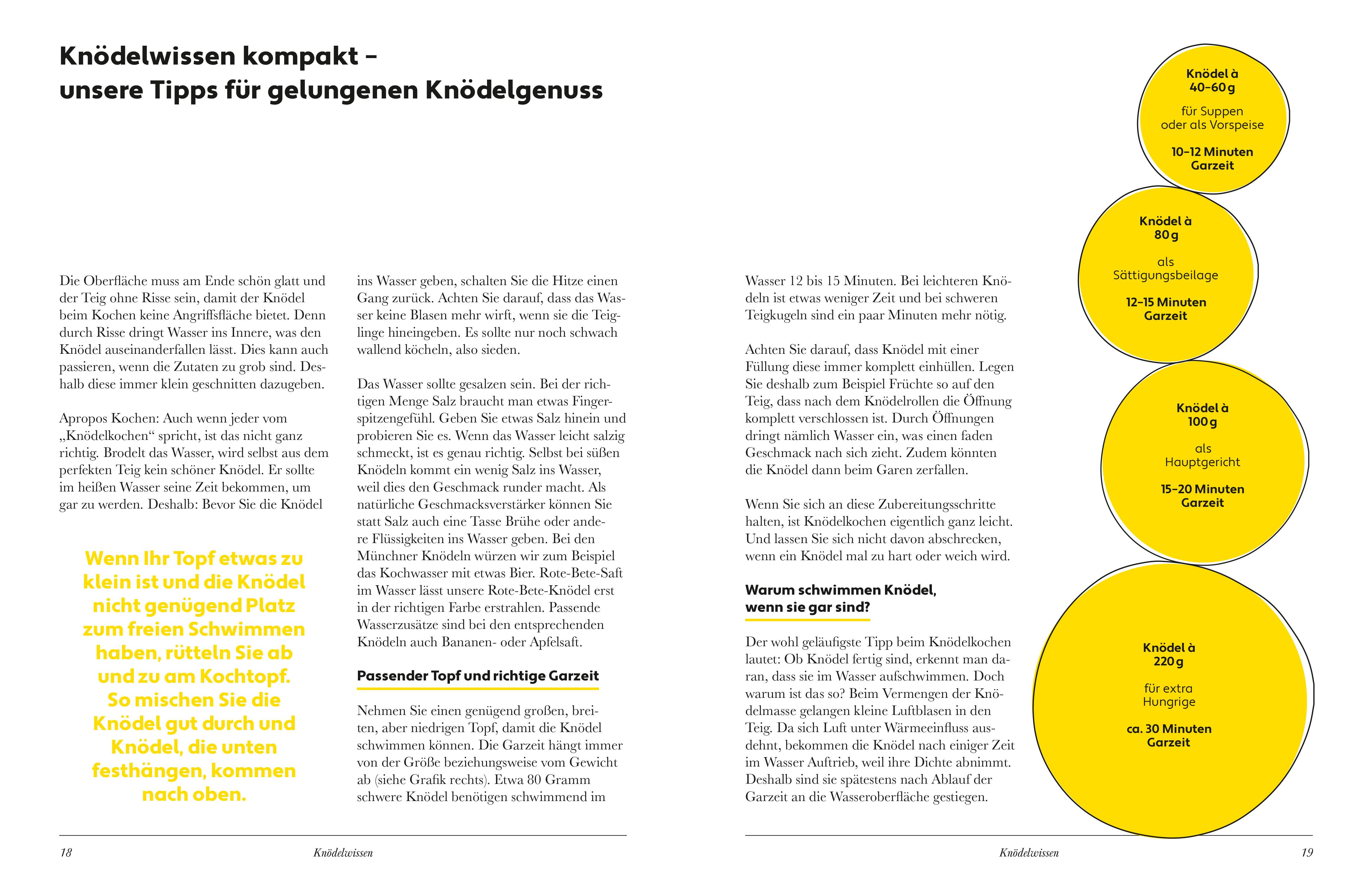 Beispielinhalt (Bild) Knödel