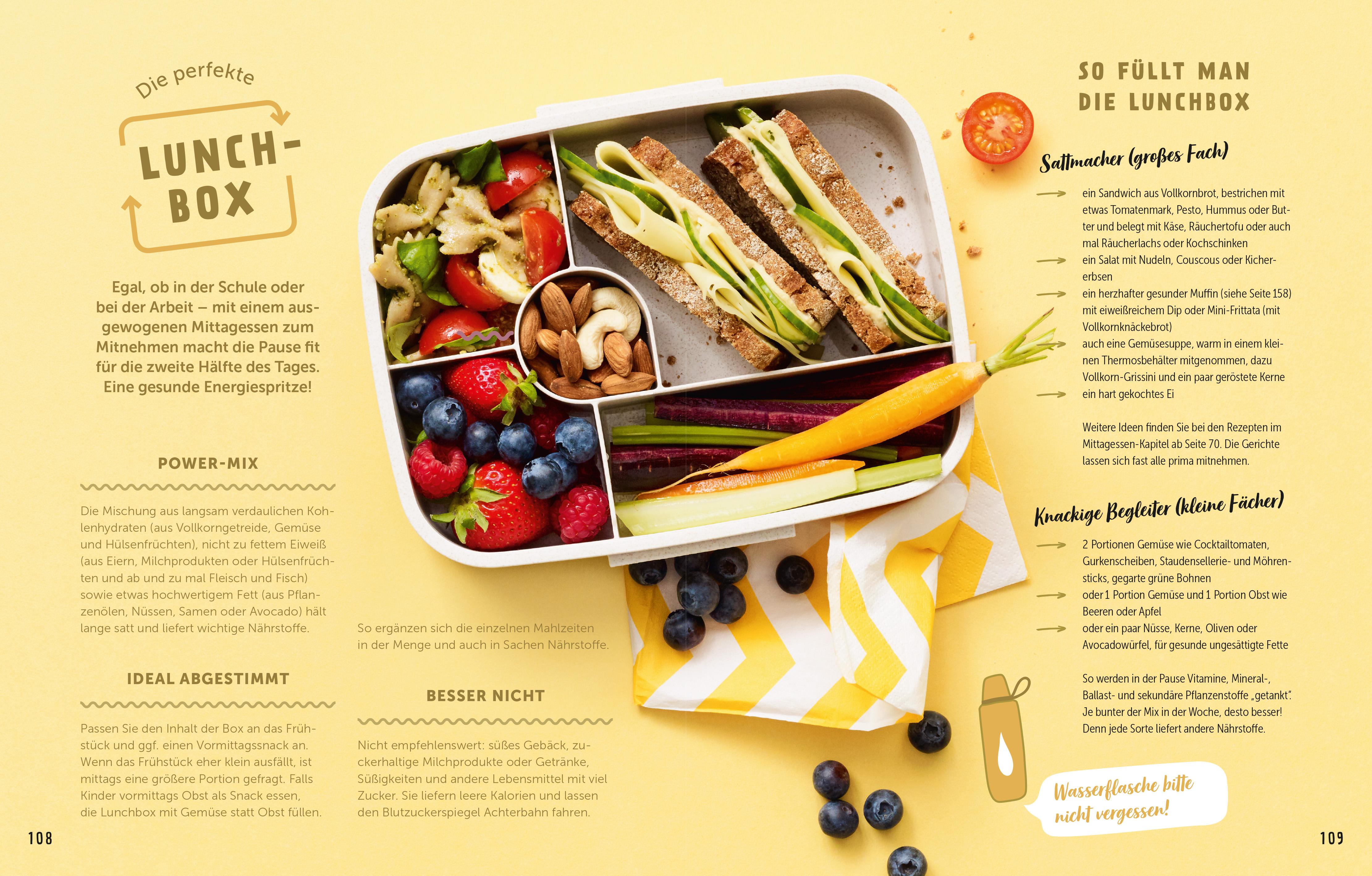 Beispielinhalt (Bild) Mein grünes Familienkochbuch