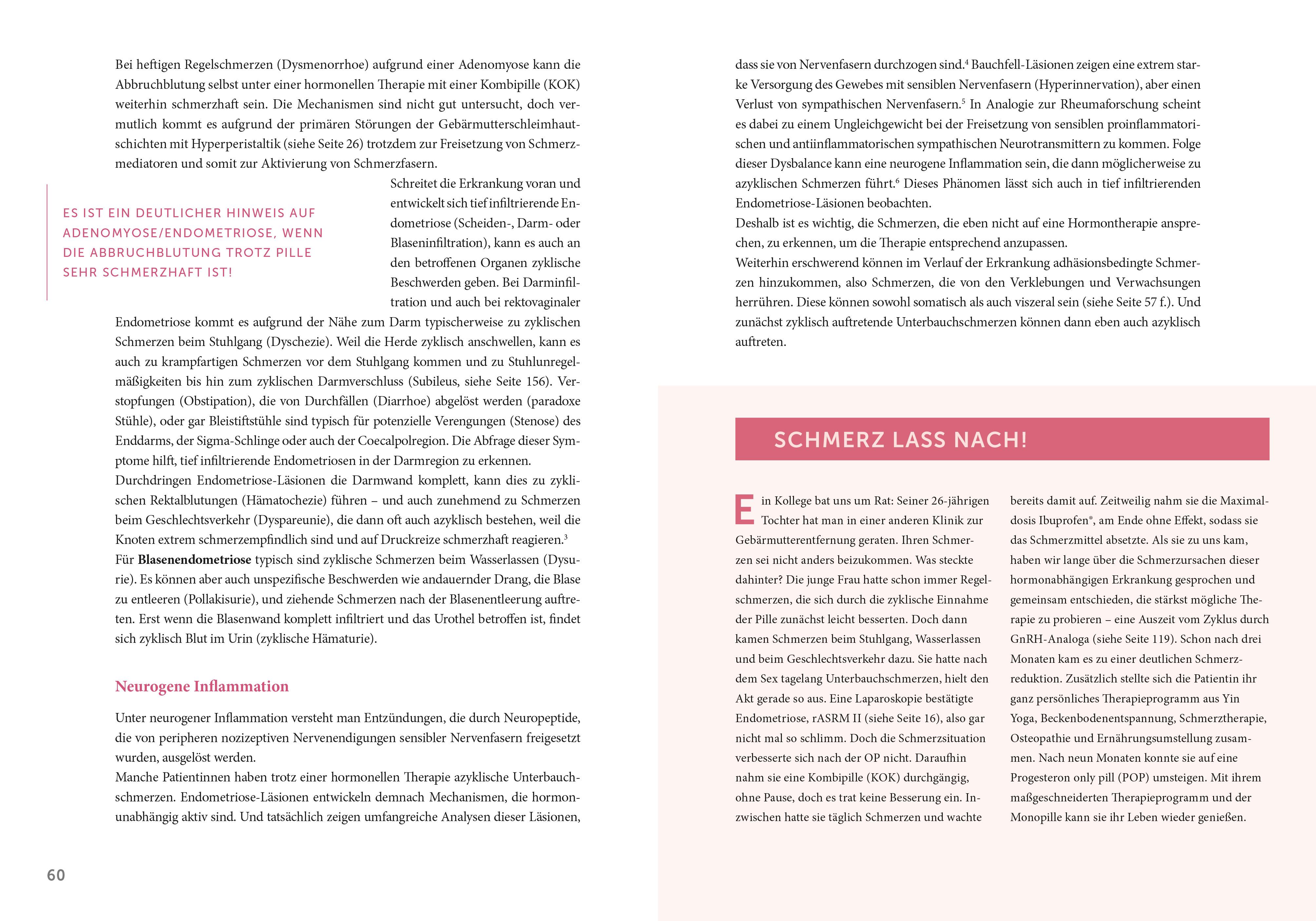 Beispielinhalt (Bild) Endometriose - Die unterschätzte Krankheit