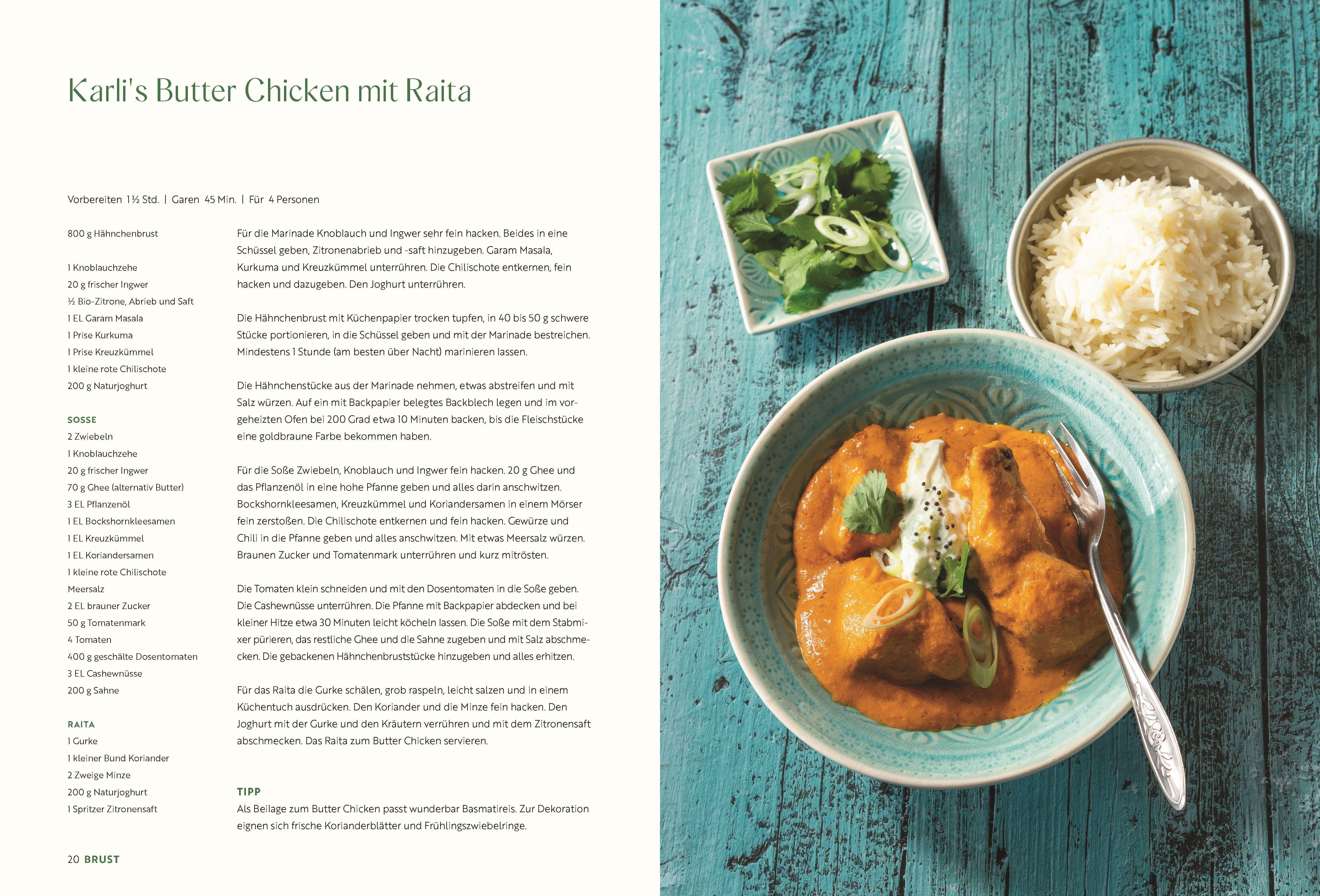 Beispielinhalt (Bild) Das ganze Huhn