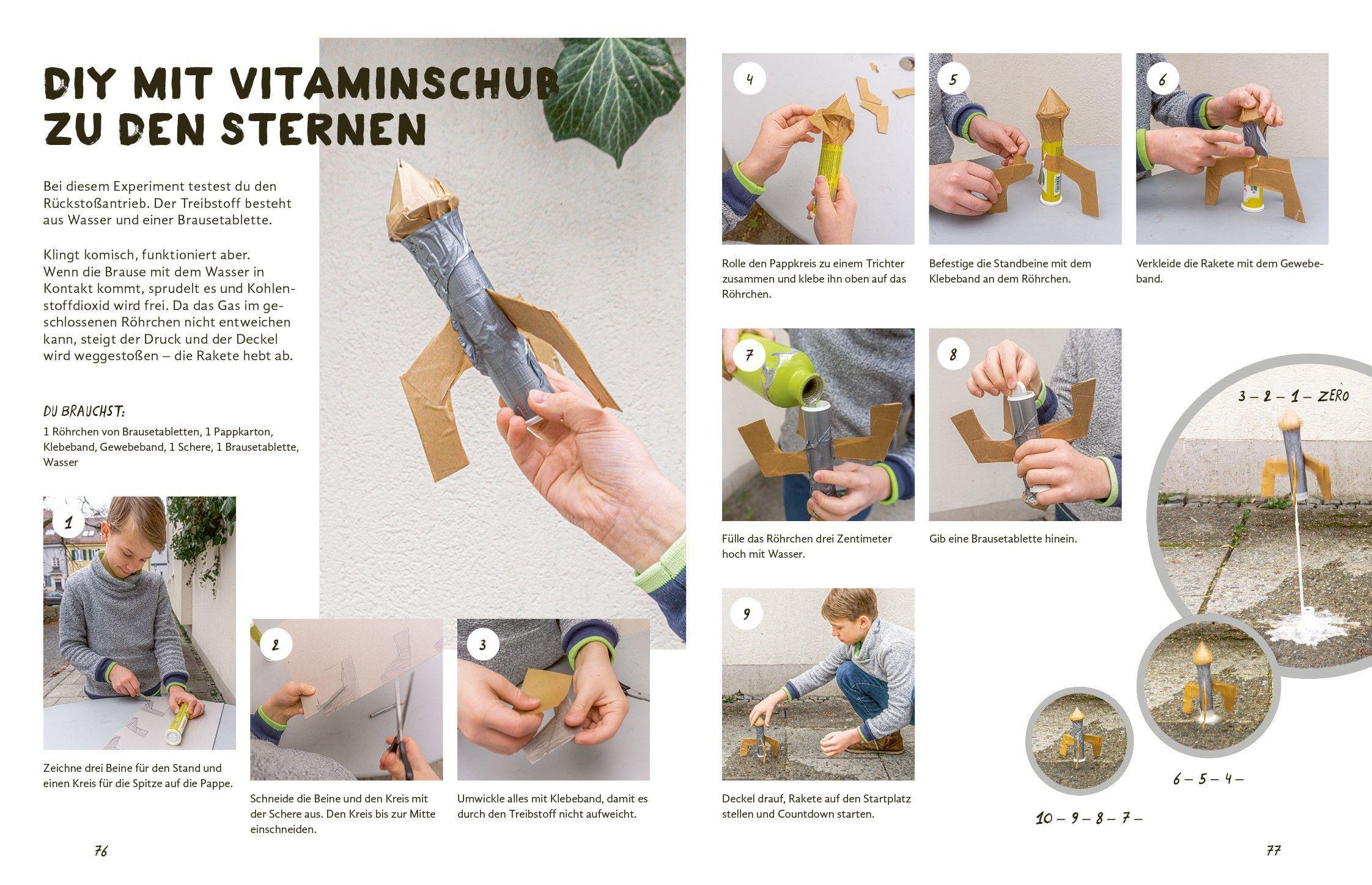 Beispielinhalt (Bild) Julius forscht - Im Weltall