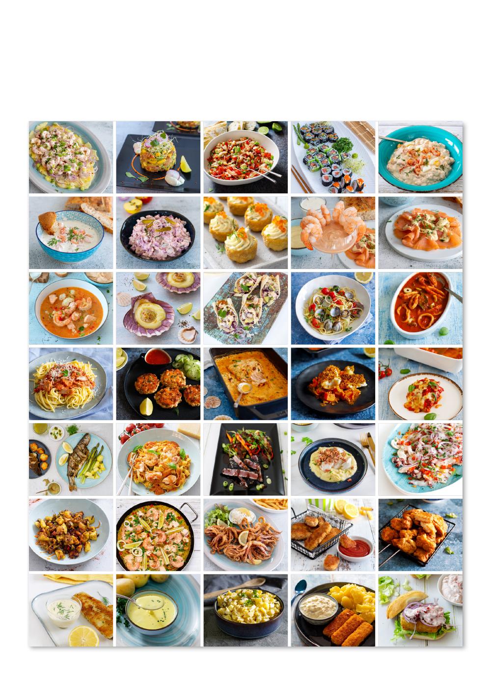 Beispielinhalt (Bild) Fisch und Meeresfrüchte