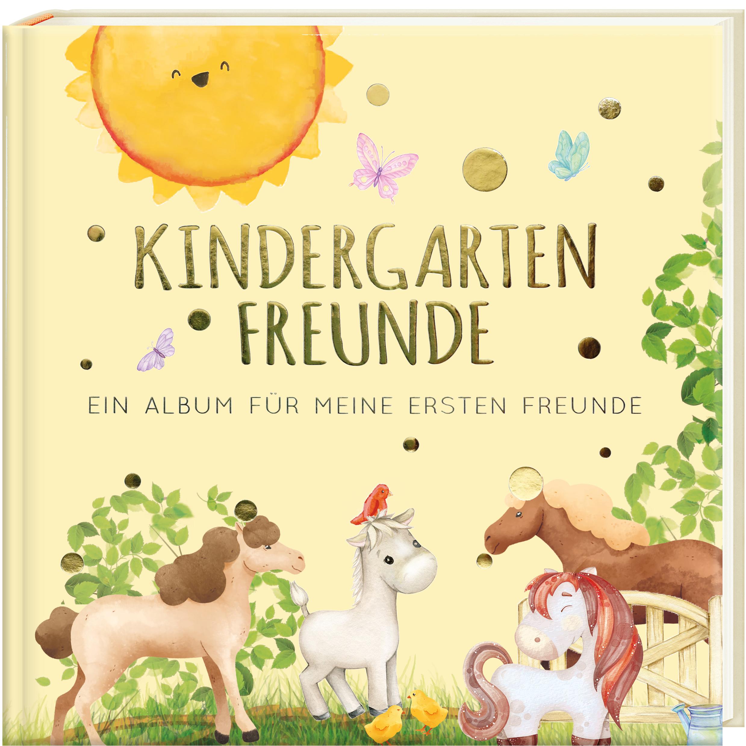 Vorderes Coverbild Kindergartenfreunde - PFERDE