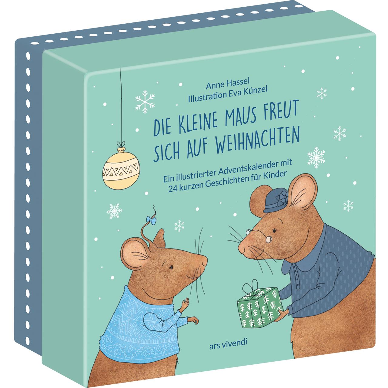 Vorderes Coverbild Die kleine Maus freut sich auf Weihnachten (Neuausgabe)