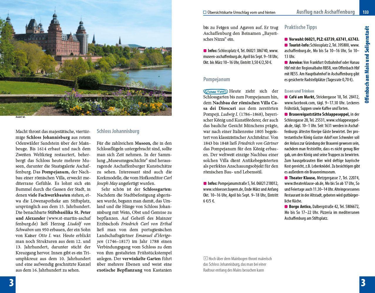 Beispielinhalt (Bild) Reise Know-How Reiseführer Rhein-Main-Region mit Taunus und Odenwald