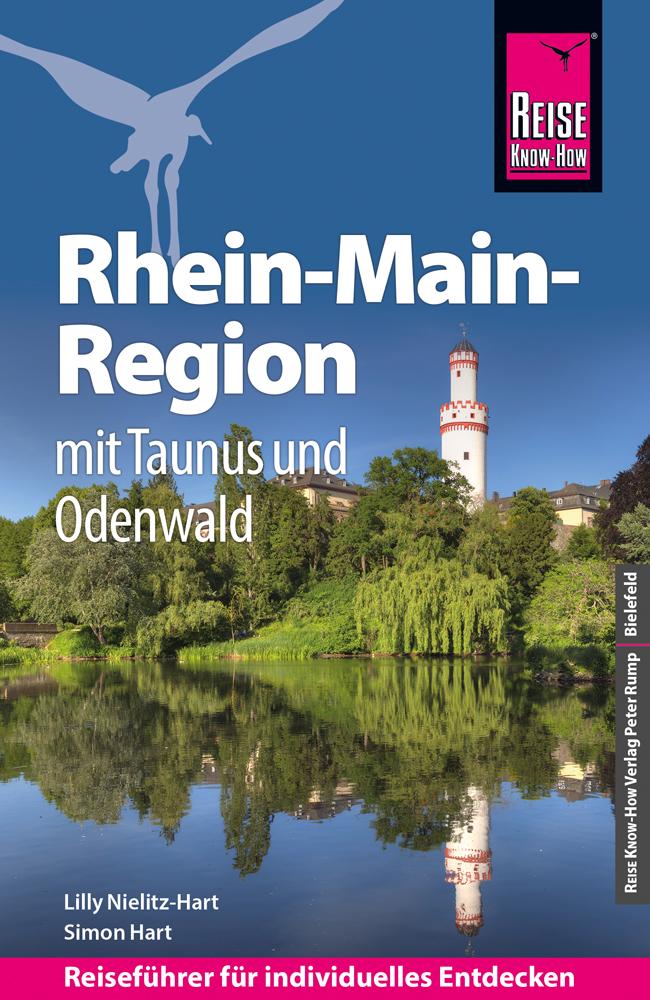 Vorderes Coverbild Reise Know-How Reiseführer Rhein-Main-Region mit Taunus und Odenwald
