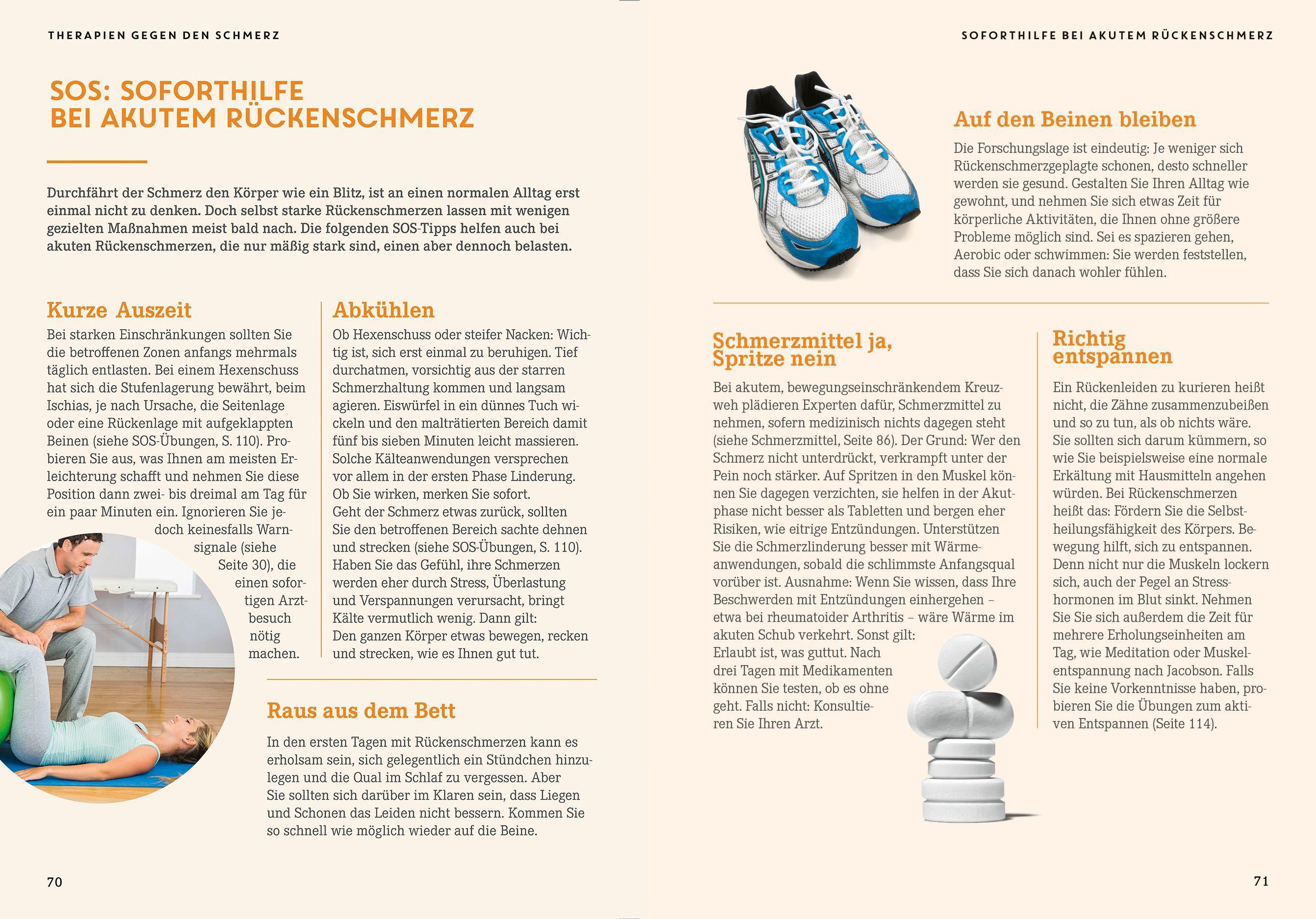 Beispielinhalt (Bild) Apotheken Umschau: Der stressfreie Rücken