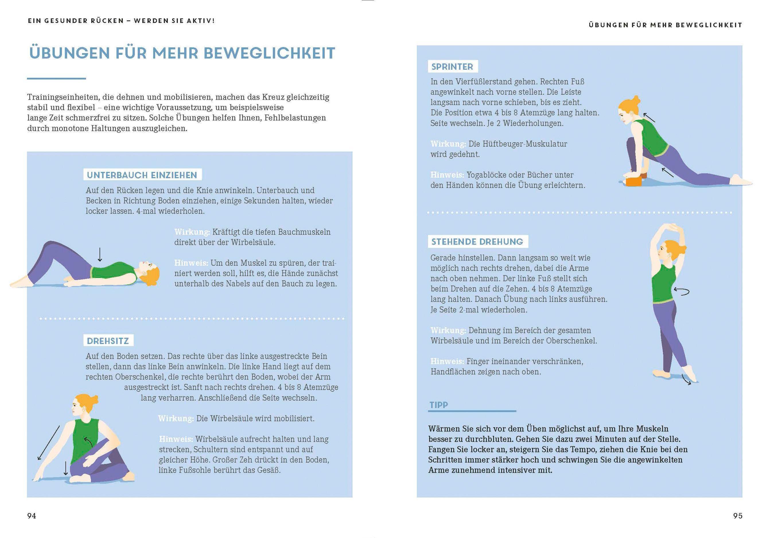 Beispielinhalt (Bild) Apotheken Umschau: Der stressfreie Rücken