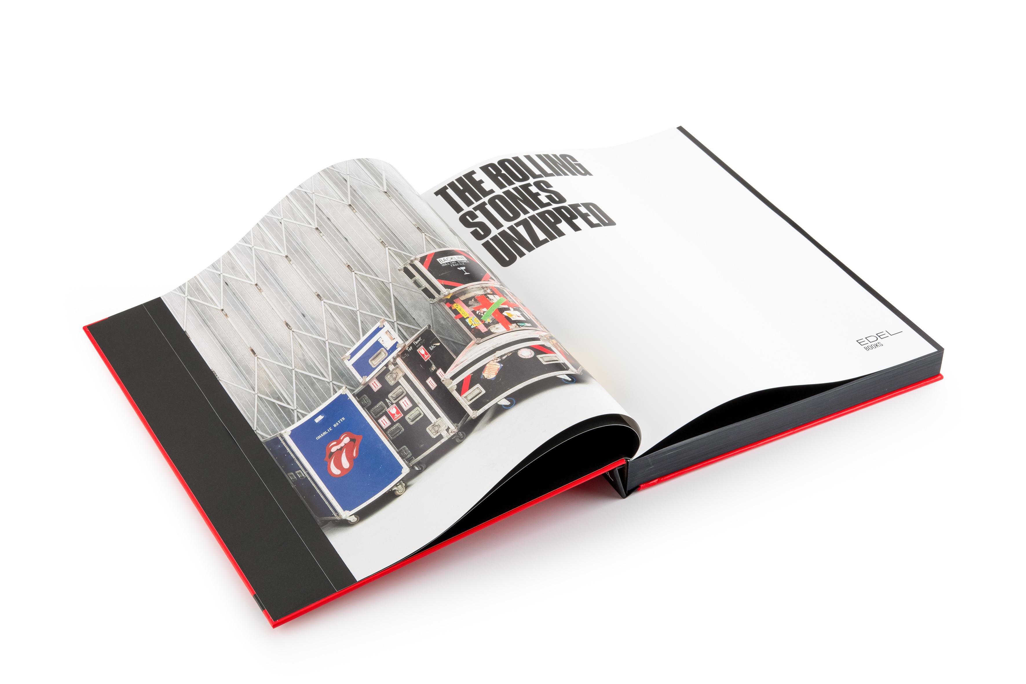 Beispielinhalt (Bild) The Rolling Stones UNZIPPED. Deutschsprachige Ausgabe