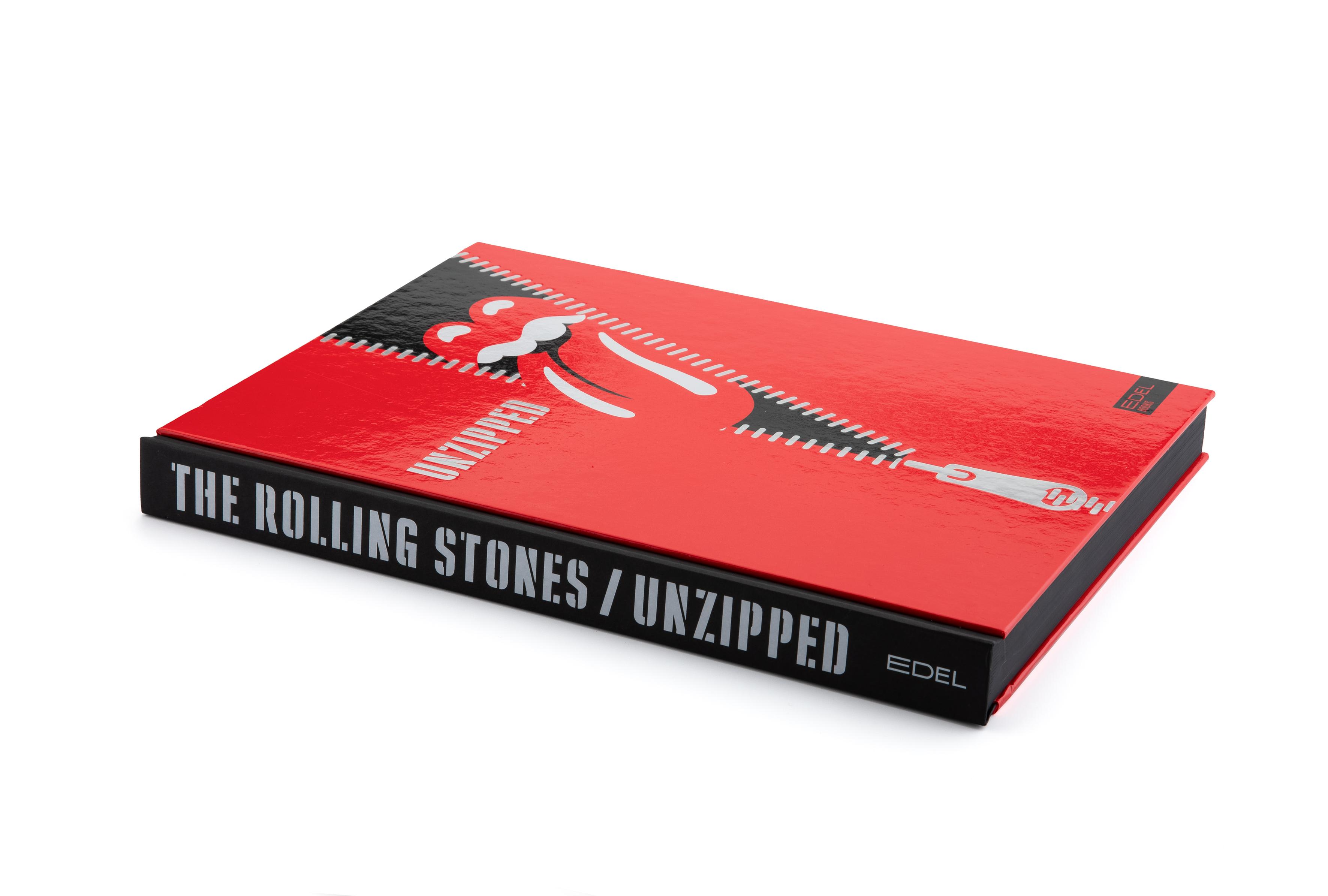 Beispielinhalt (Bild) The Rolling Stones UNZIPPED. Deutschsprachige Ausgabe