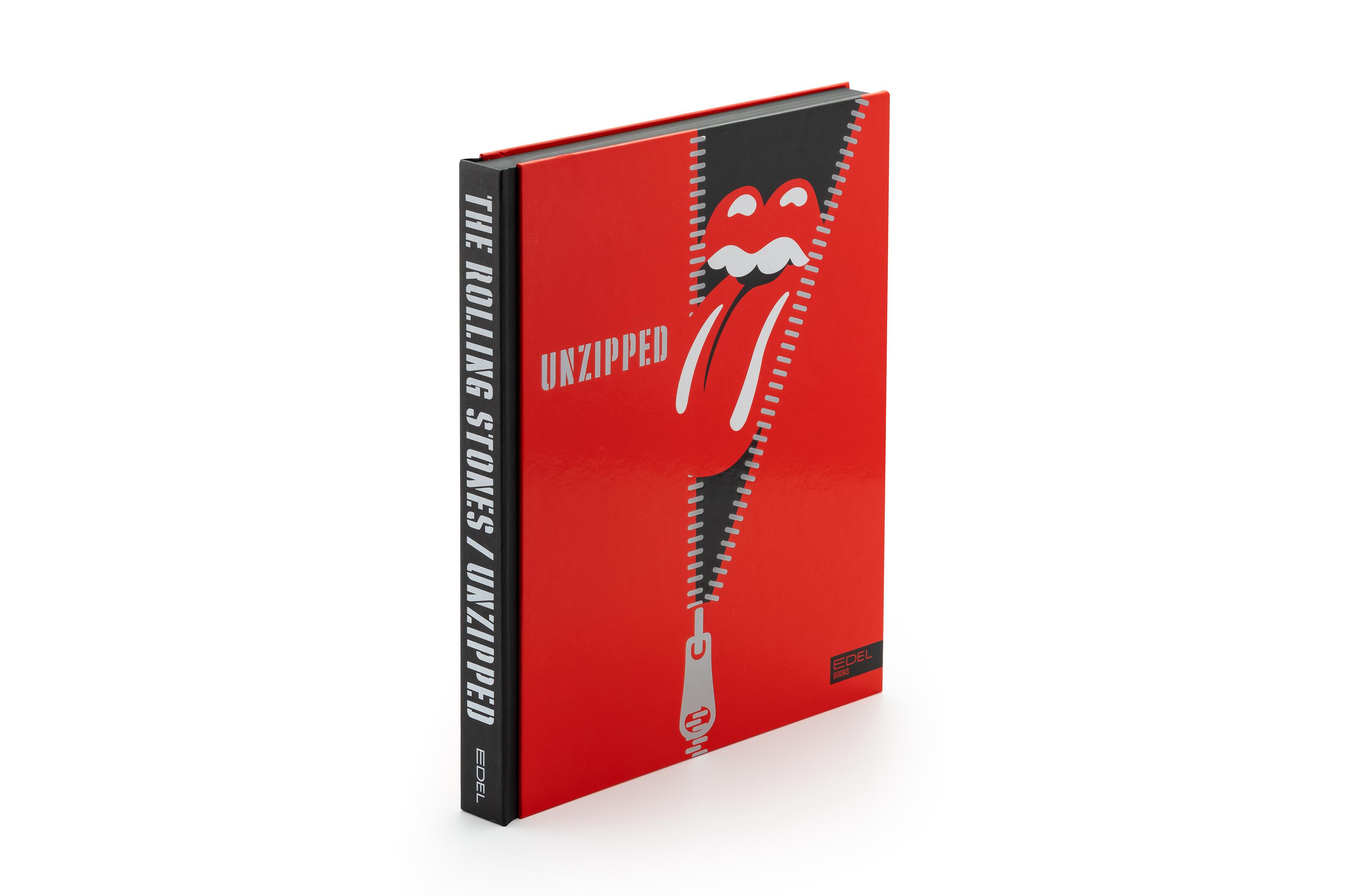 Beispielinhalt (Bild) The Rolling Stones UNZIPPED. Deutschsprachige Ausgabe