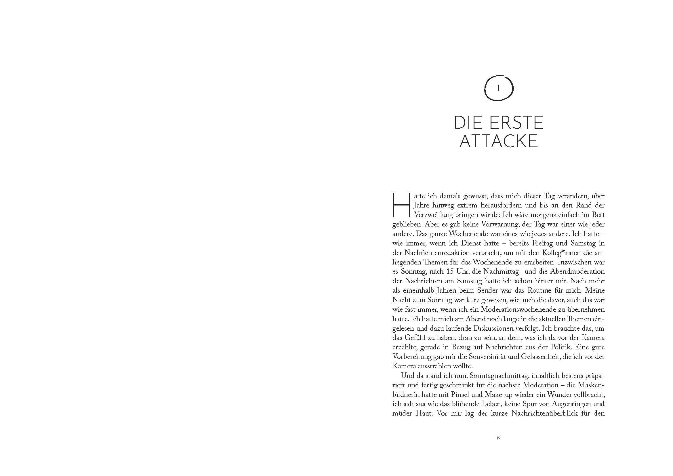 Beispielinhalt (Bild) Liebe Angst, Zeit, dass du gehst