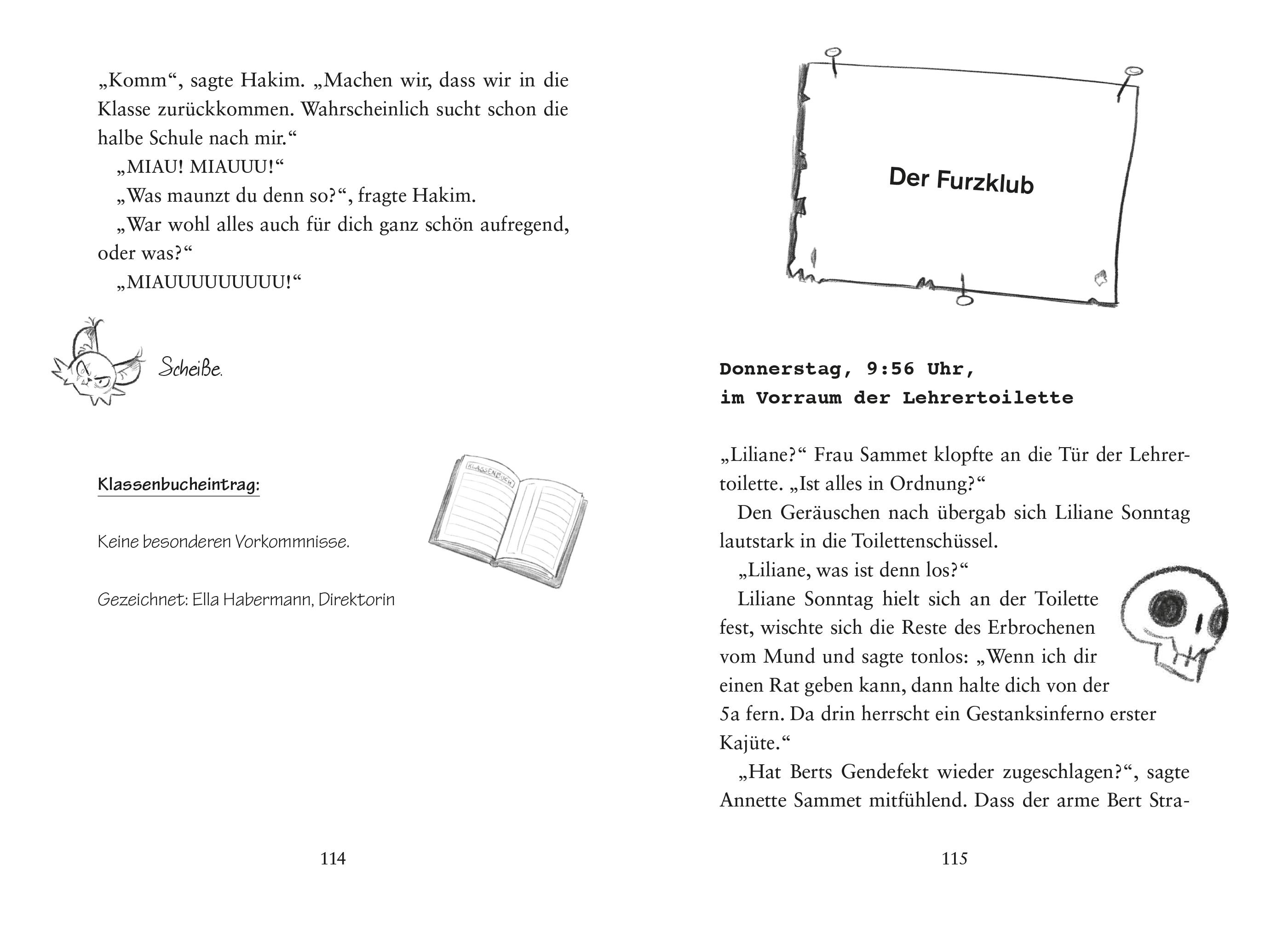 Beispielinhalt (Bild) Die schlimmste Klasse der Welt (Band 1)