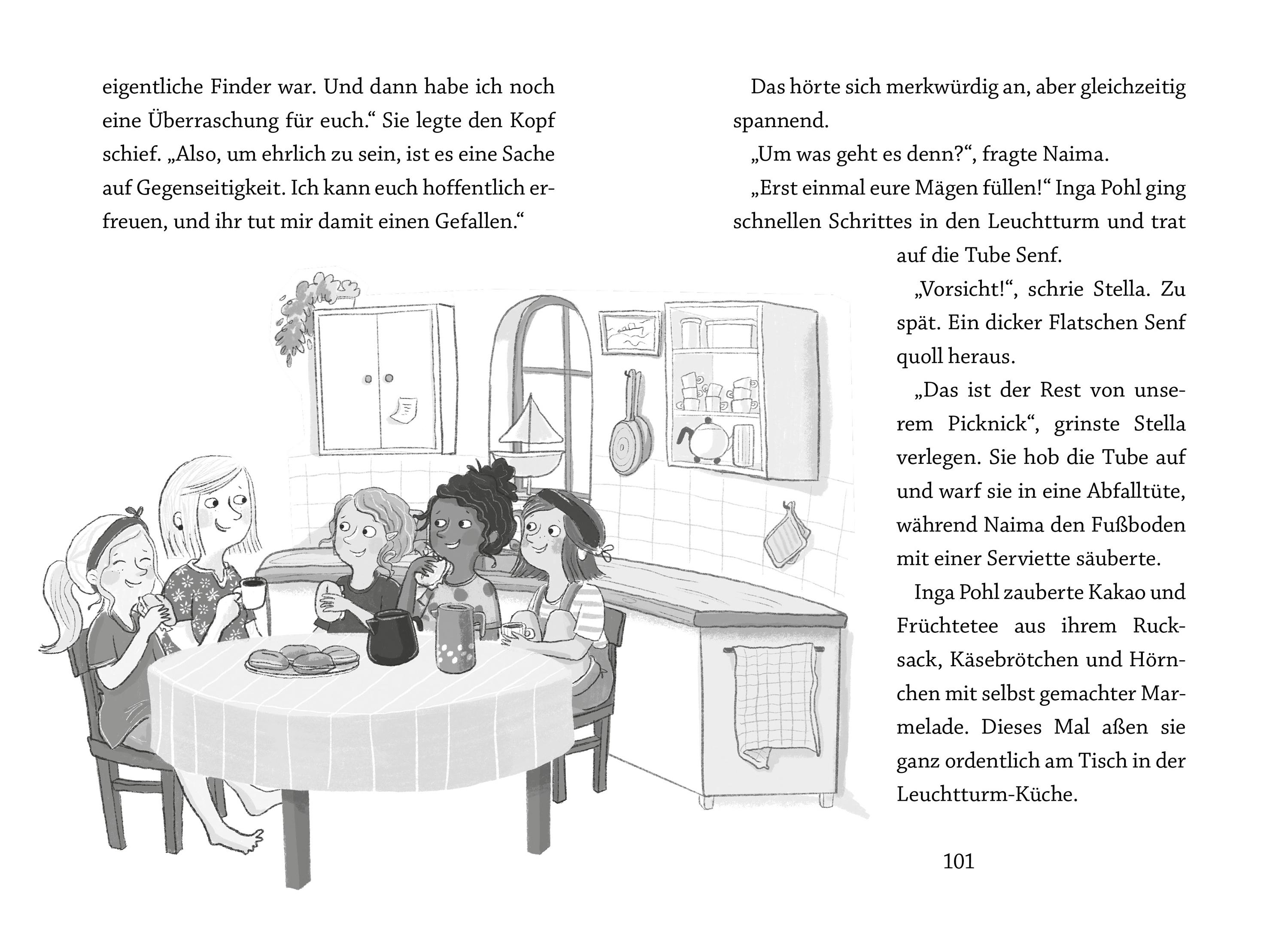 Beispielinhalt (Bild) Club der frechen Möwen (Band 2)