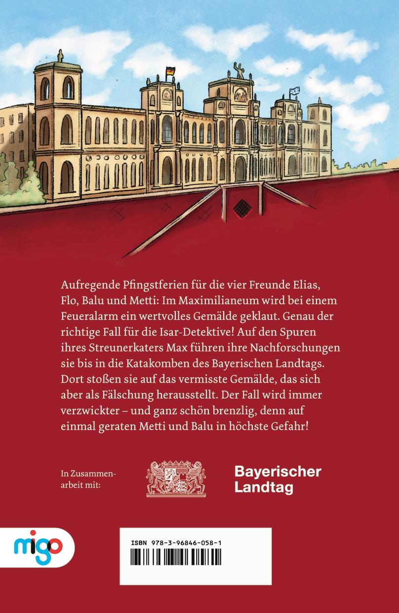 Rückseitencover Die Isar-Detektive 1. Falscher Alarm