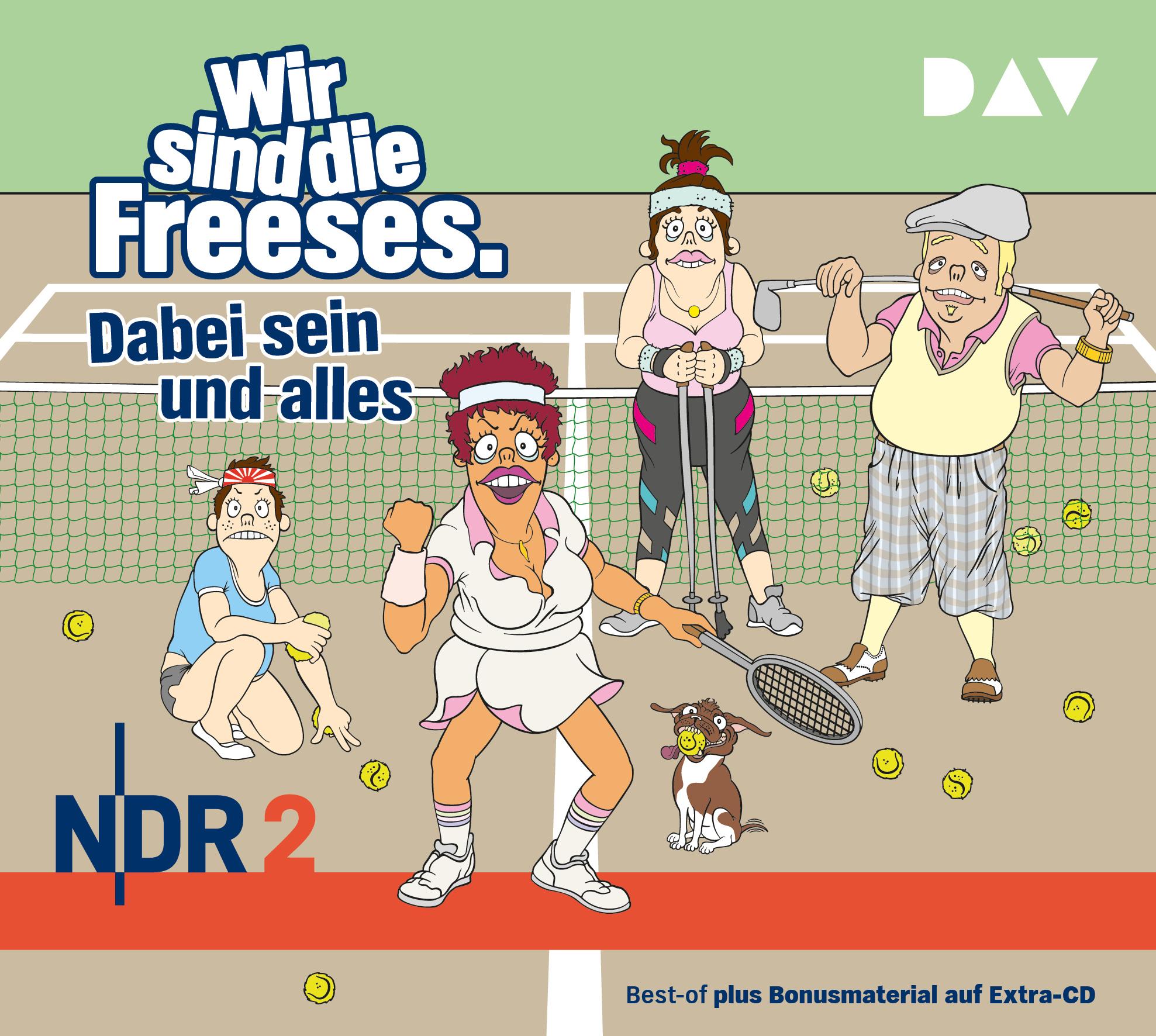 Vorderes Coverbild Wir sind die Freeses. Dabei sein und alles