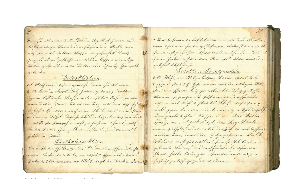 Beispielinhalt (Bild) Nanettes Kochbuch