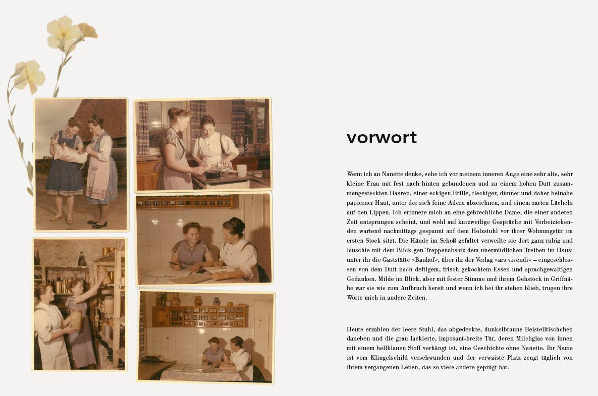 Beispielinhalt (Bild) Nanettes Kochbuch