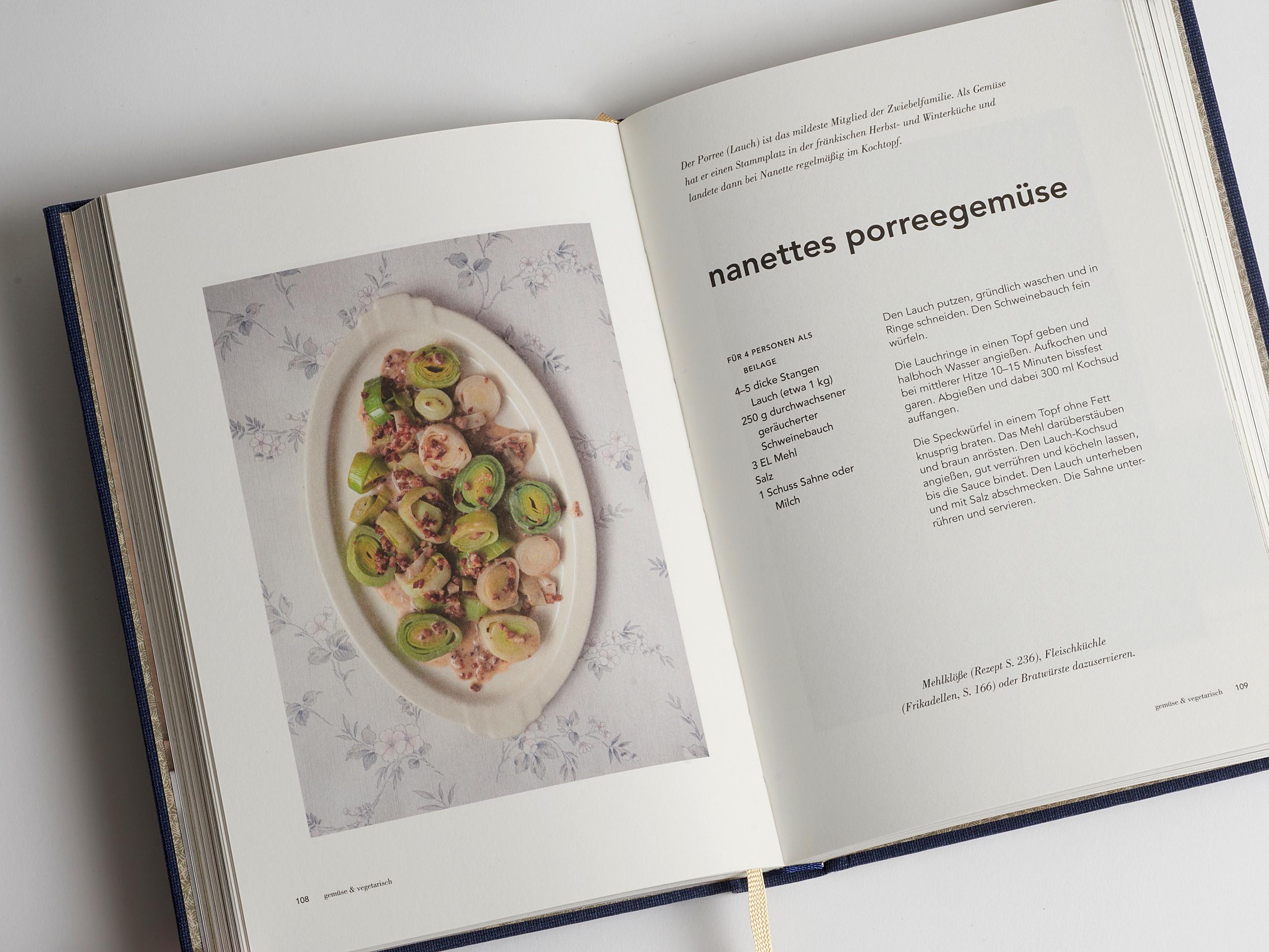 Beispielinhalt (Bild) Nanettes Kochbuch