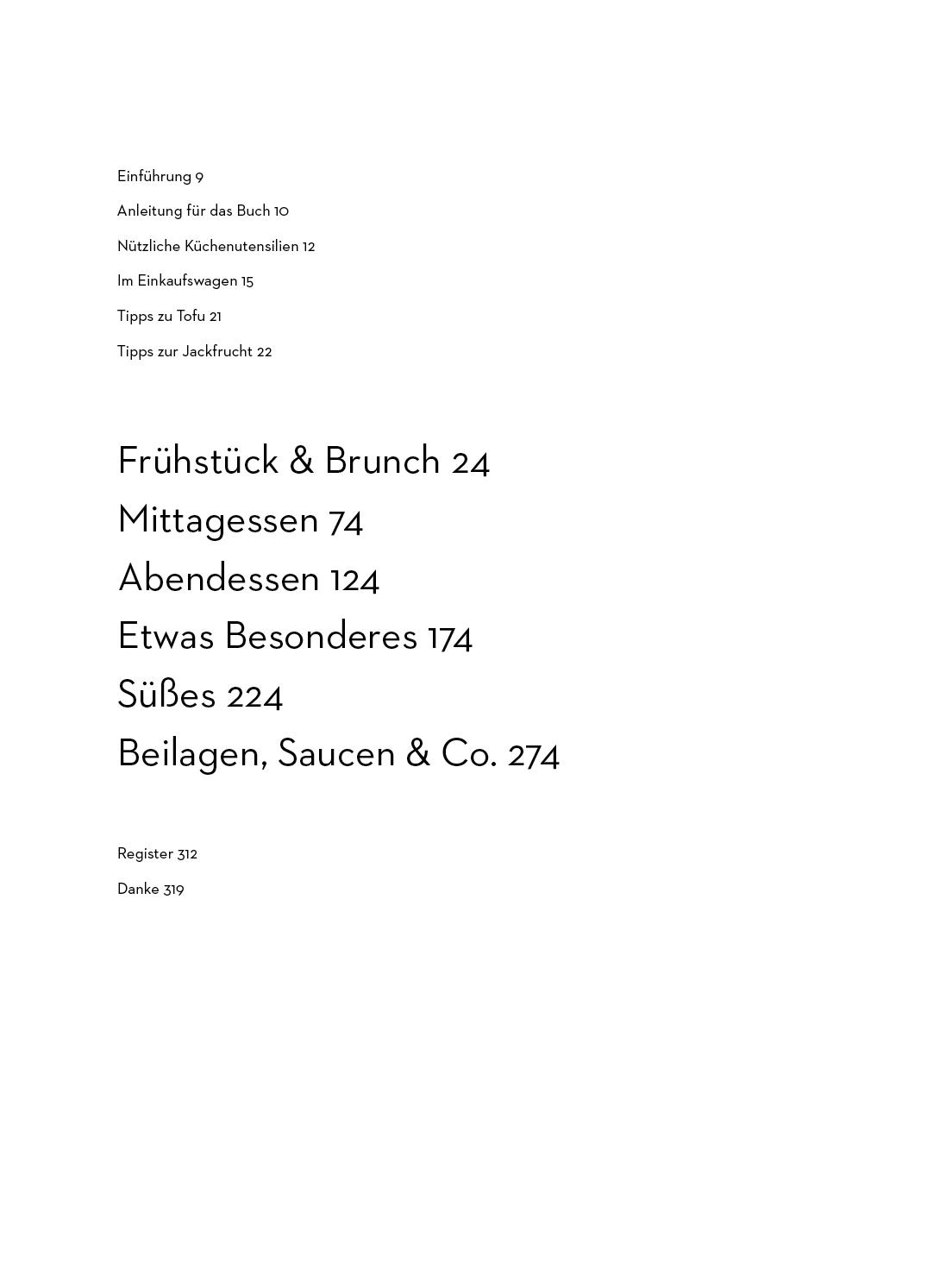 Beispielinhalt (Bild) Jeden Tag Vegan