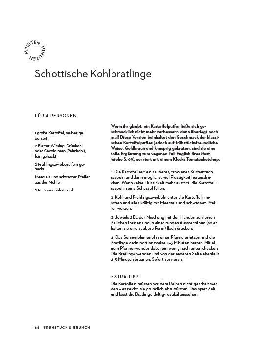 Beispielinhalt (Bild) Jeden Tag Vegan