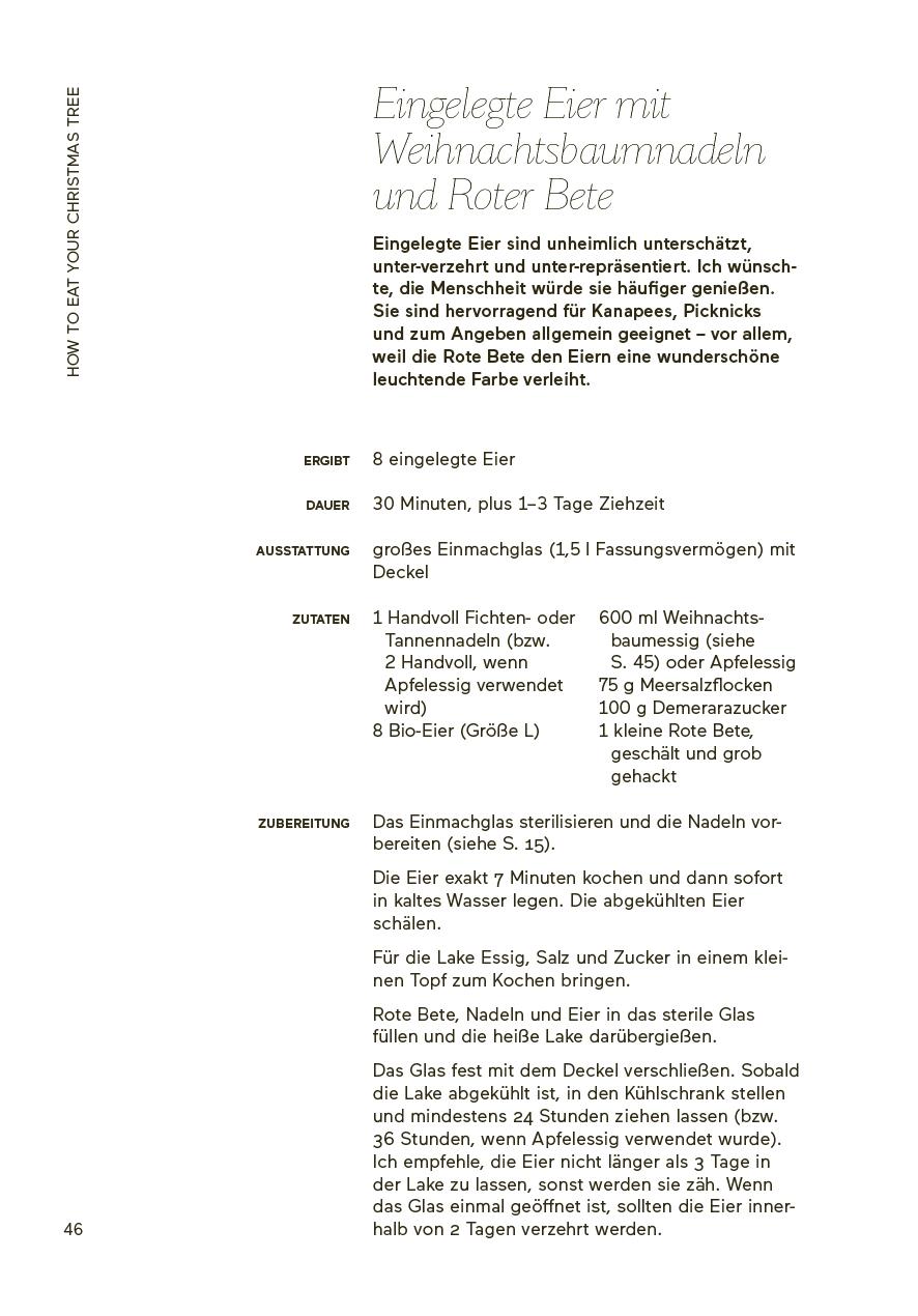 Beispielinhalt (Bild) How to eat your christmas tree
