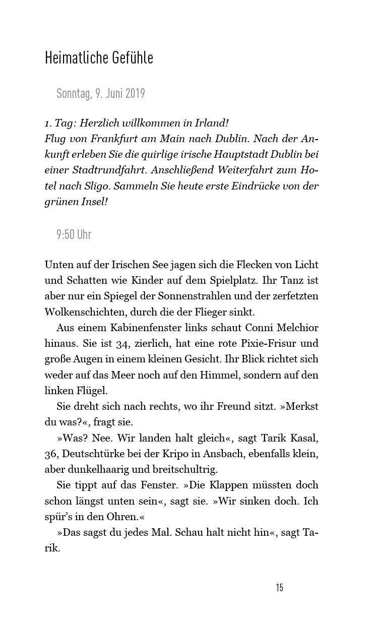 Beispielinhalt (Bild) Rückkehr nach Irland