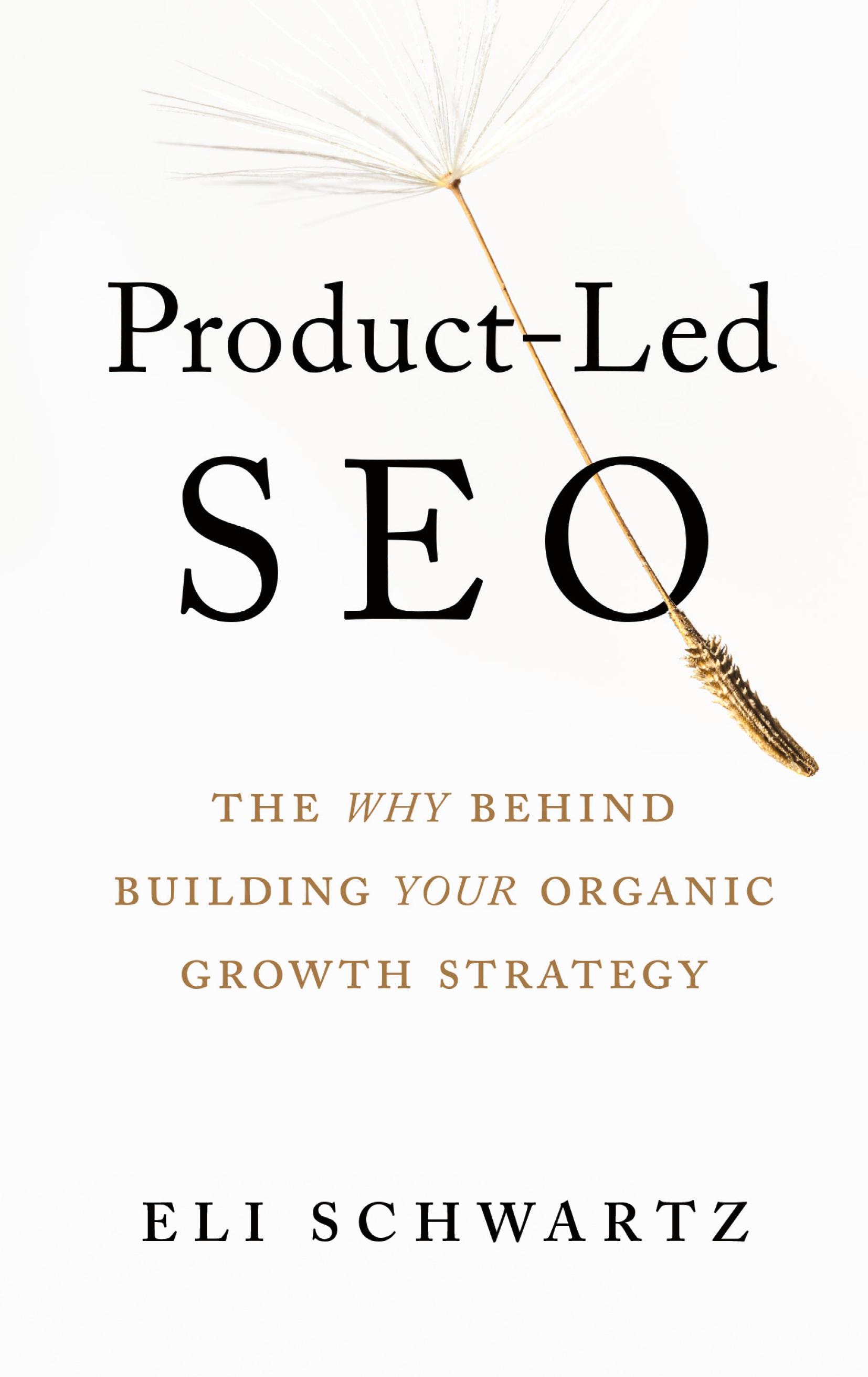 Vorderes Coverbild Product-Led SEO