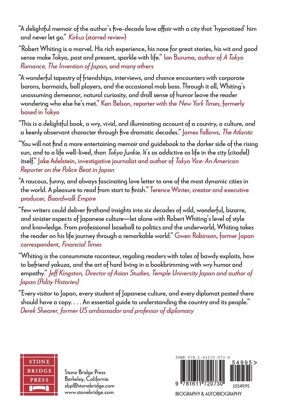 Rückseitencover Tokyo Junkie