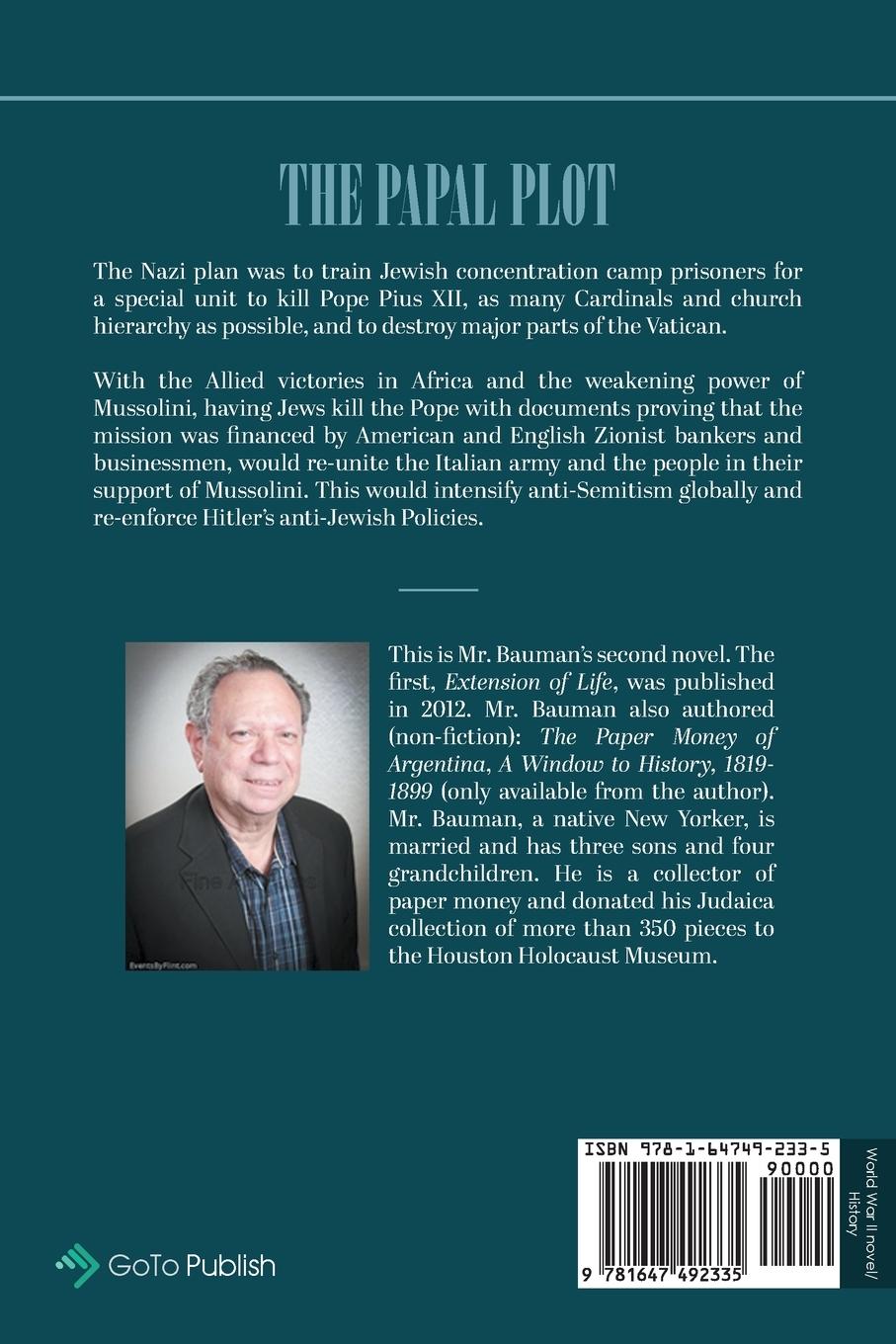 Rückseitencover The Papal Plot
