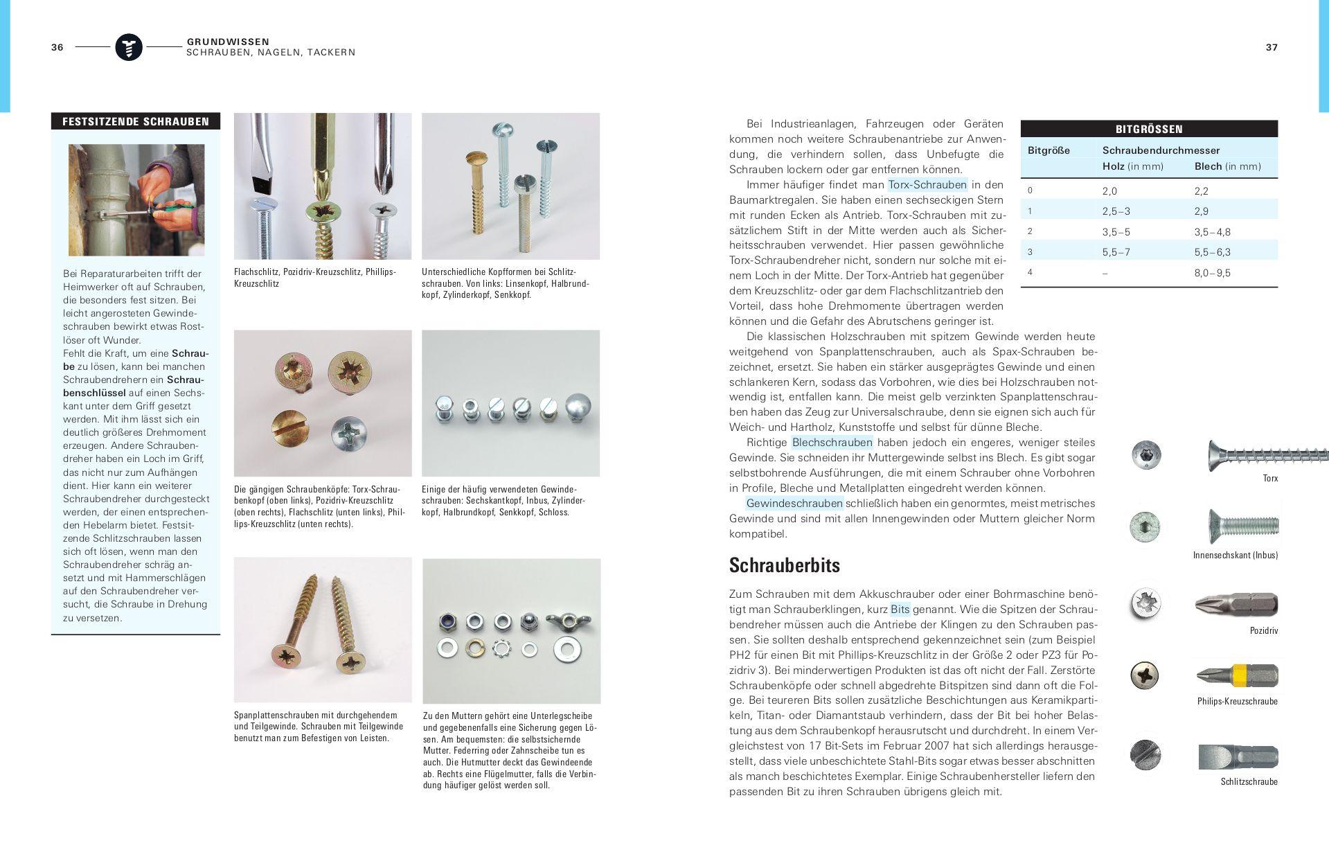 Beispielinhalt (Bild) Reparaturen zu Hause