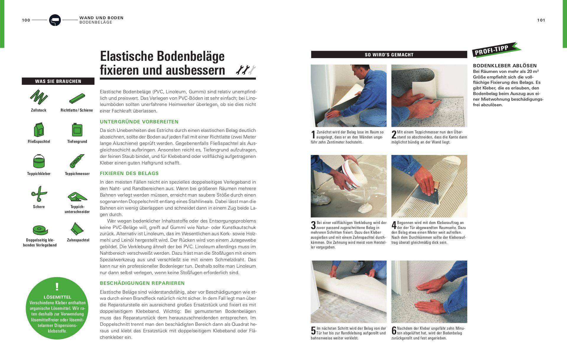 Beispielinhalt (Bild) Reparaturen zu Hause