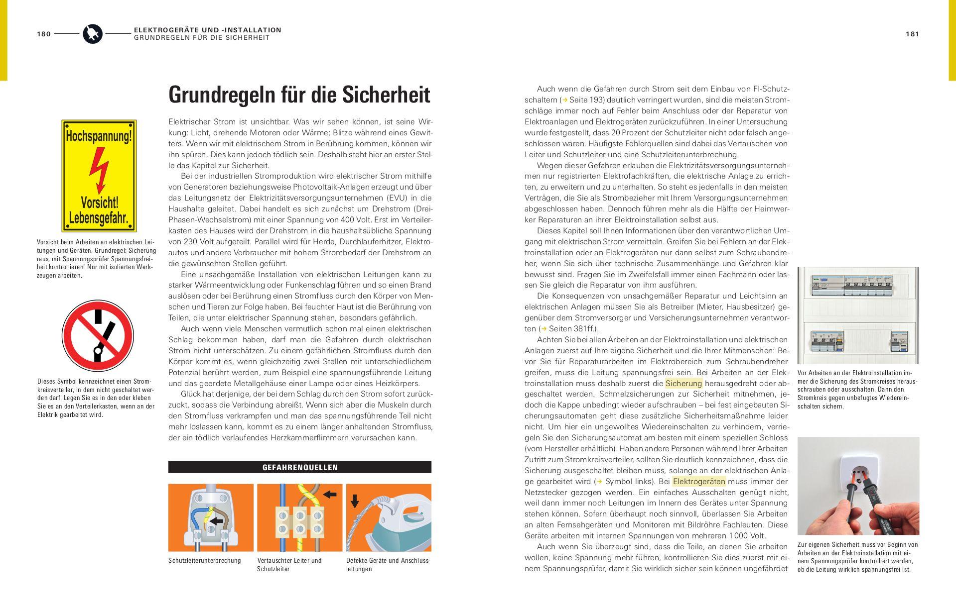 Beispielinhalt (Bild) Reparaturen zu Hause