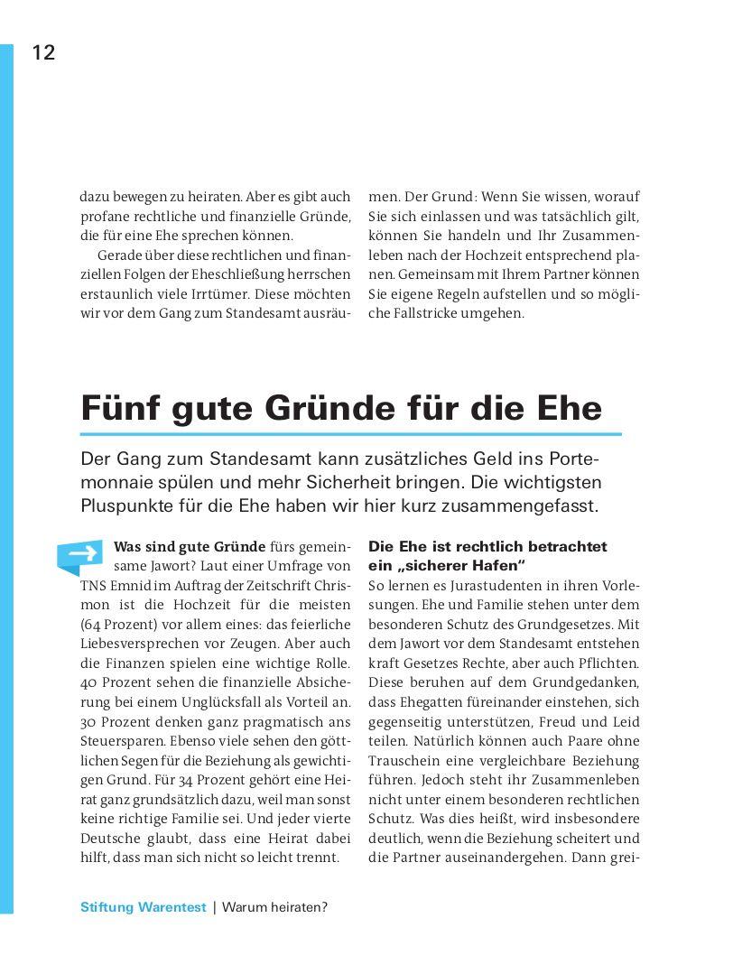 Beispielinhalt (Bild) Sich trauen