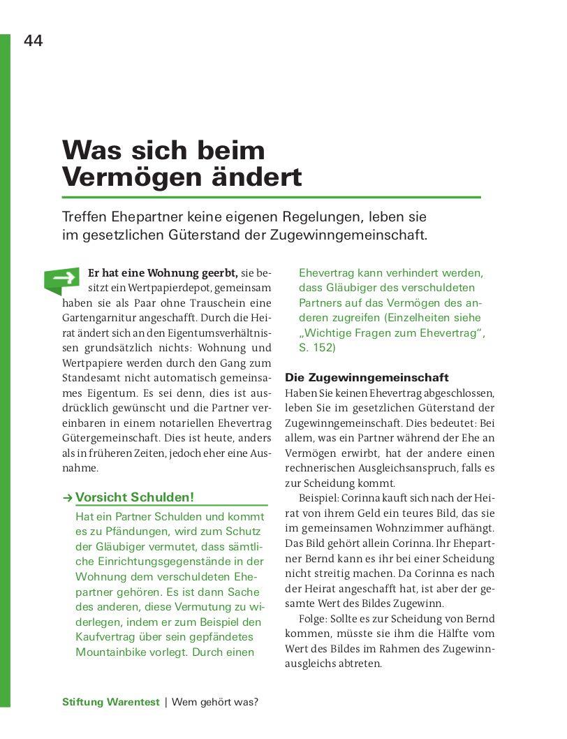 Beispielinhalt (Bild) Sich trauen