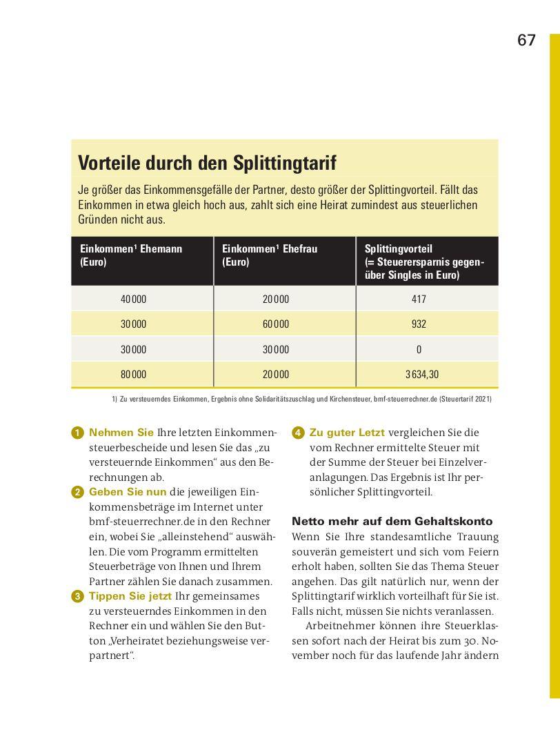 Beispielinhalt (Bild) Sich trauen