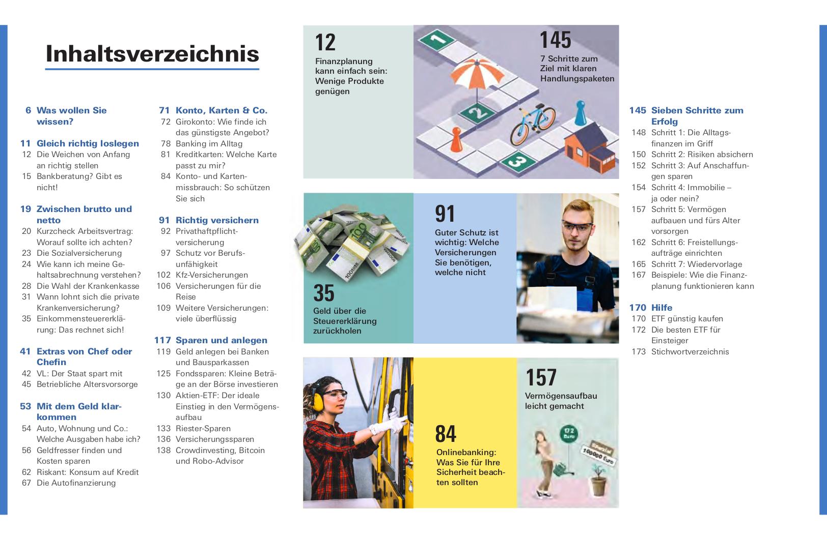 Beispielinhalt (Bild) Finanzplaner Berufseinsteiger