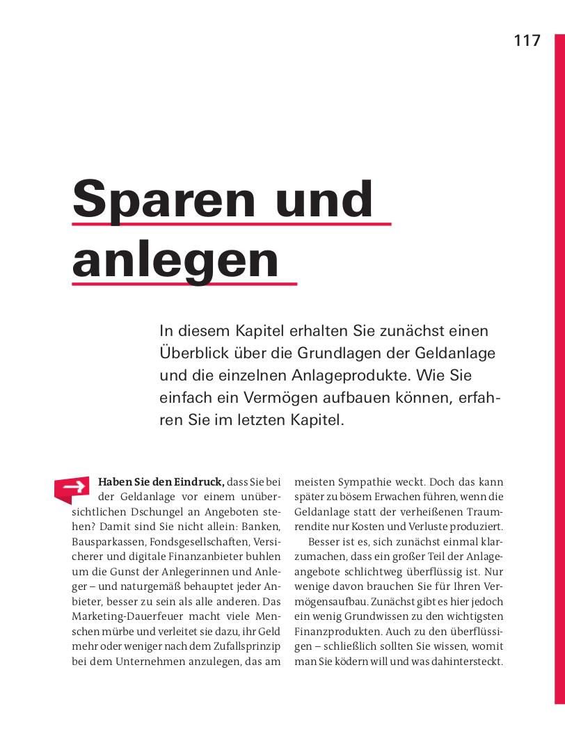 Beispielinhalt (Bild) Finanzplaner Berufseinsteiger