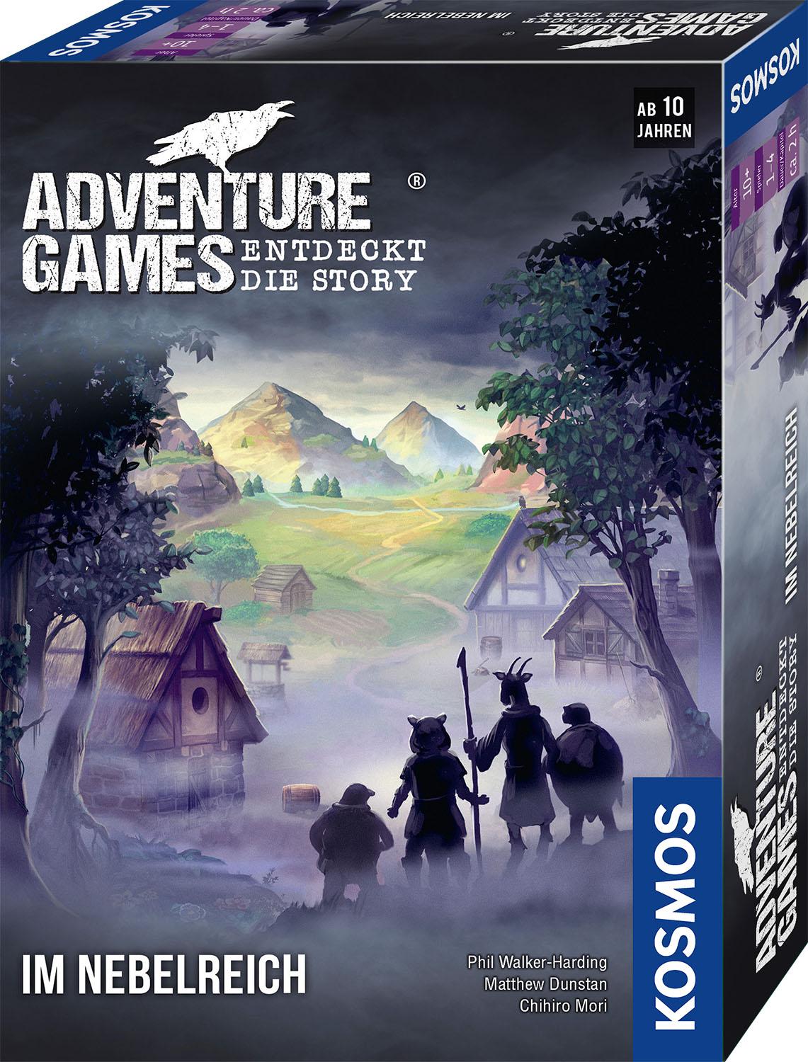 Vorderes Coverbild Adventure Games - Im Nebelreich