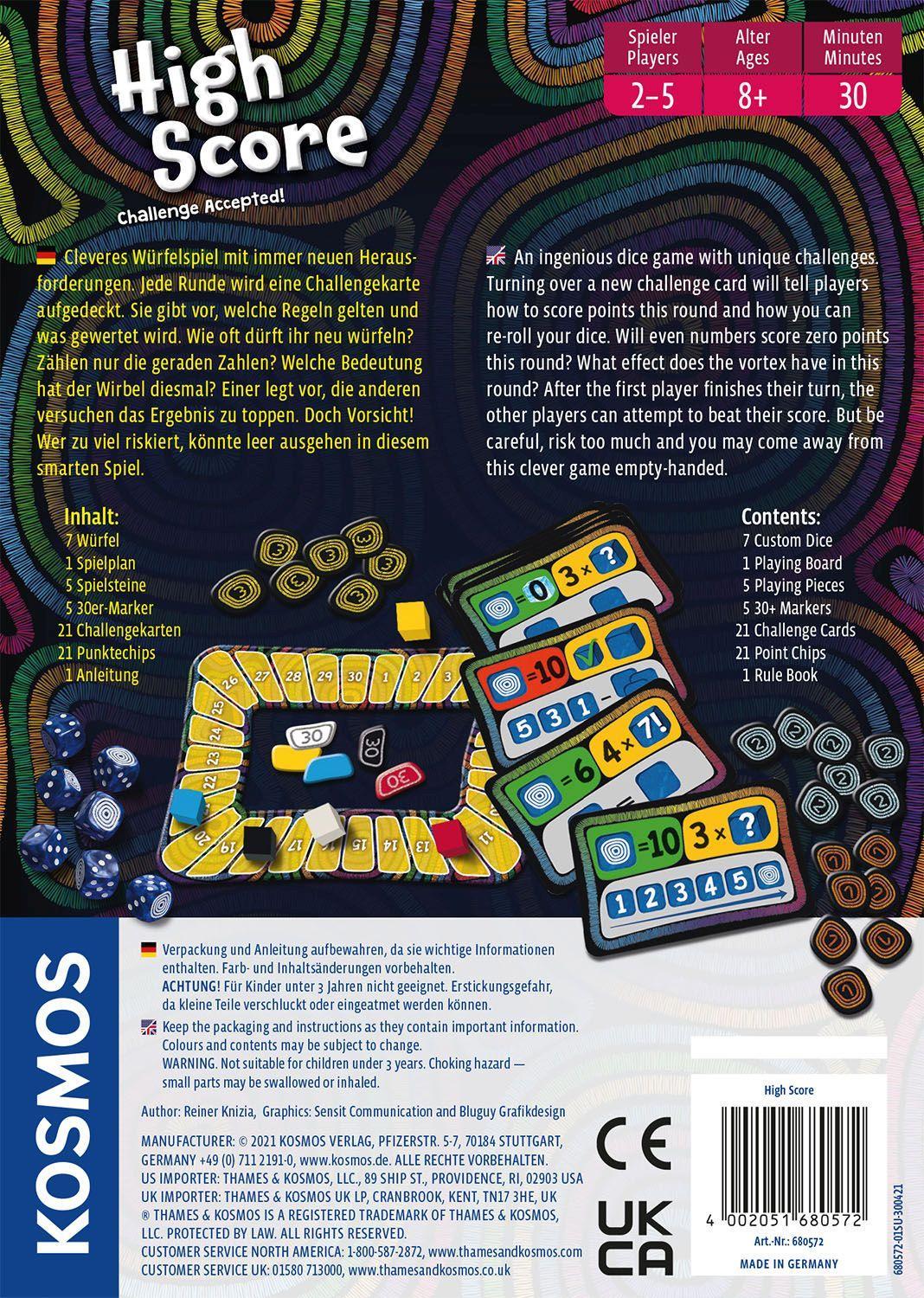 Beispielinhalt (Bild) High Score