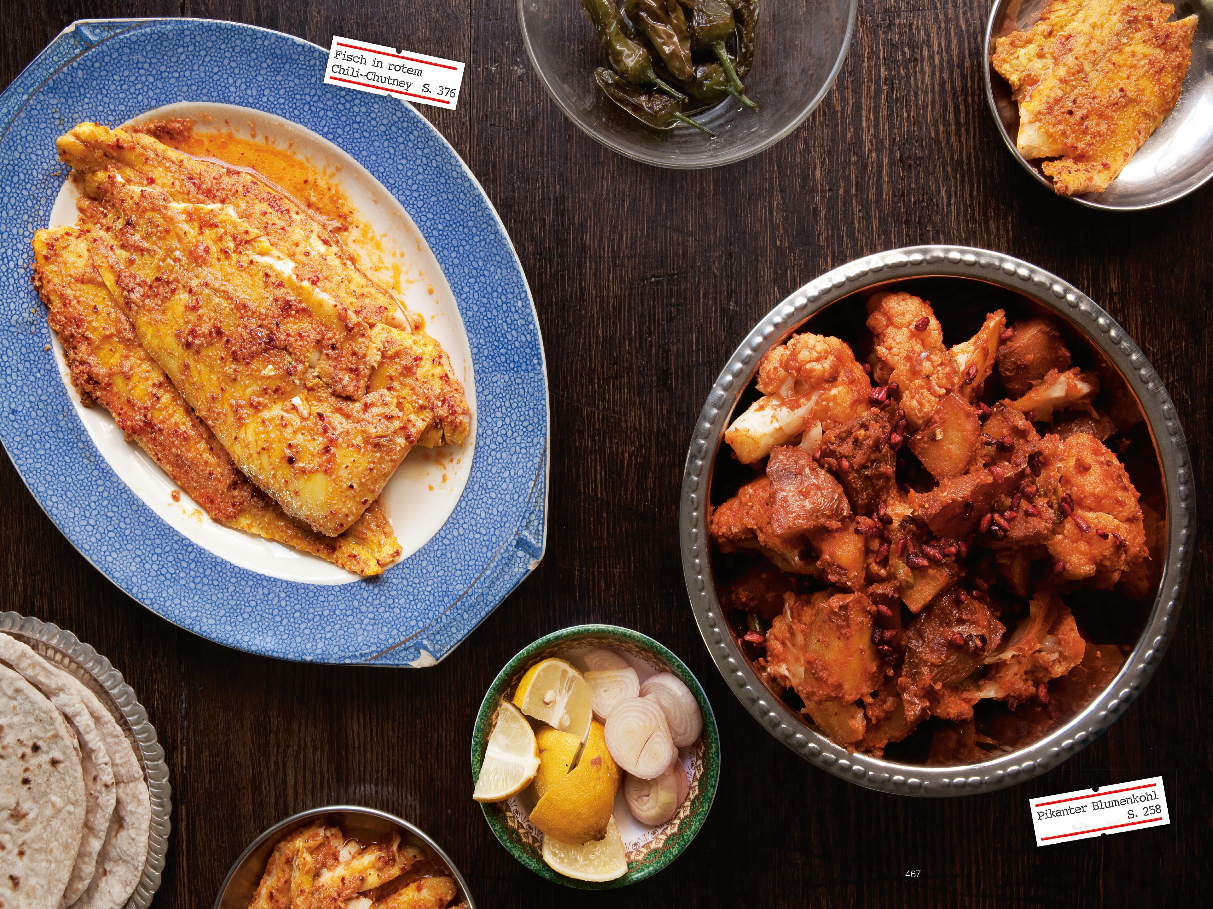 Beispielinhalt (Bild) Indien - Das Kochbuch