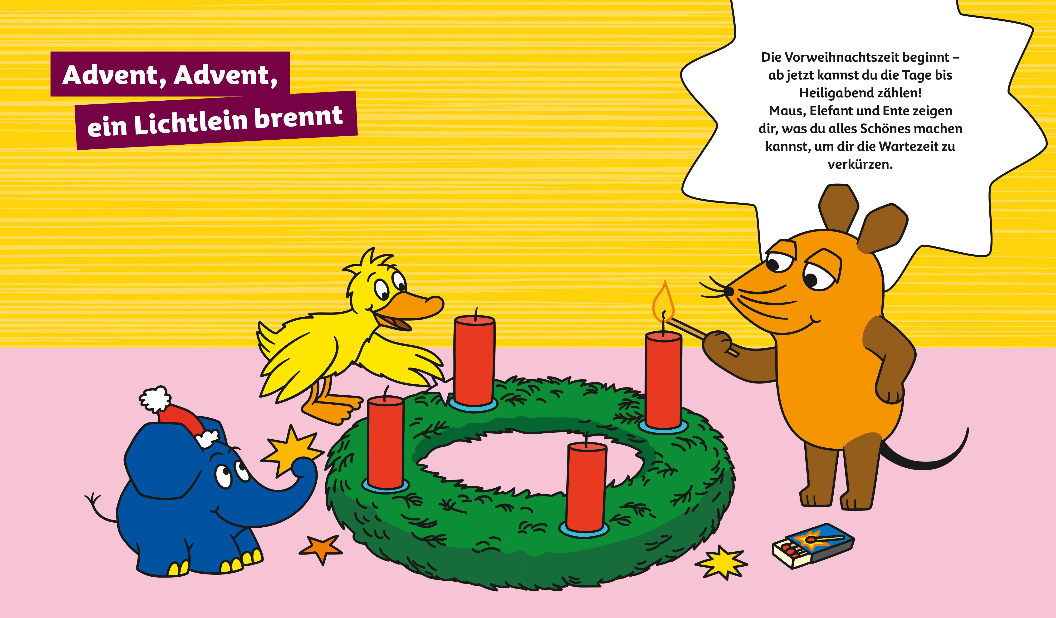 Beispielinhalt (Bild) Weihnachten mit der Maus