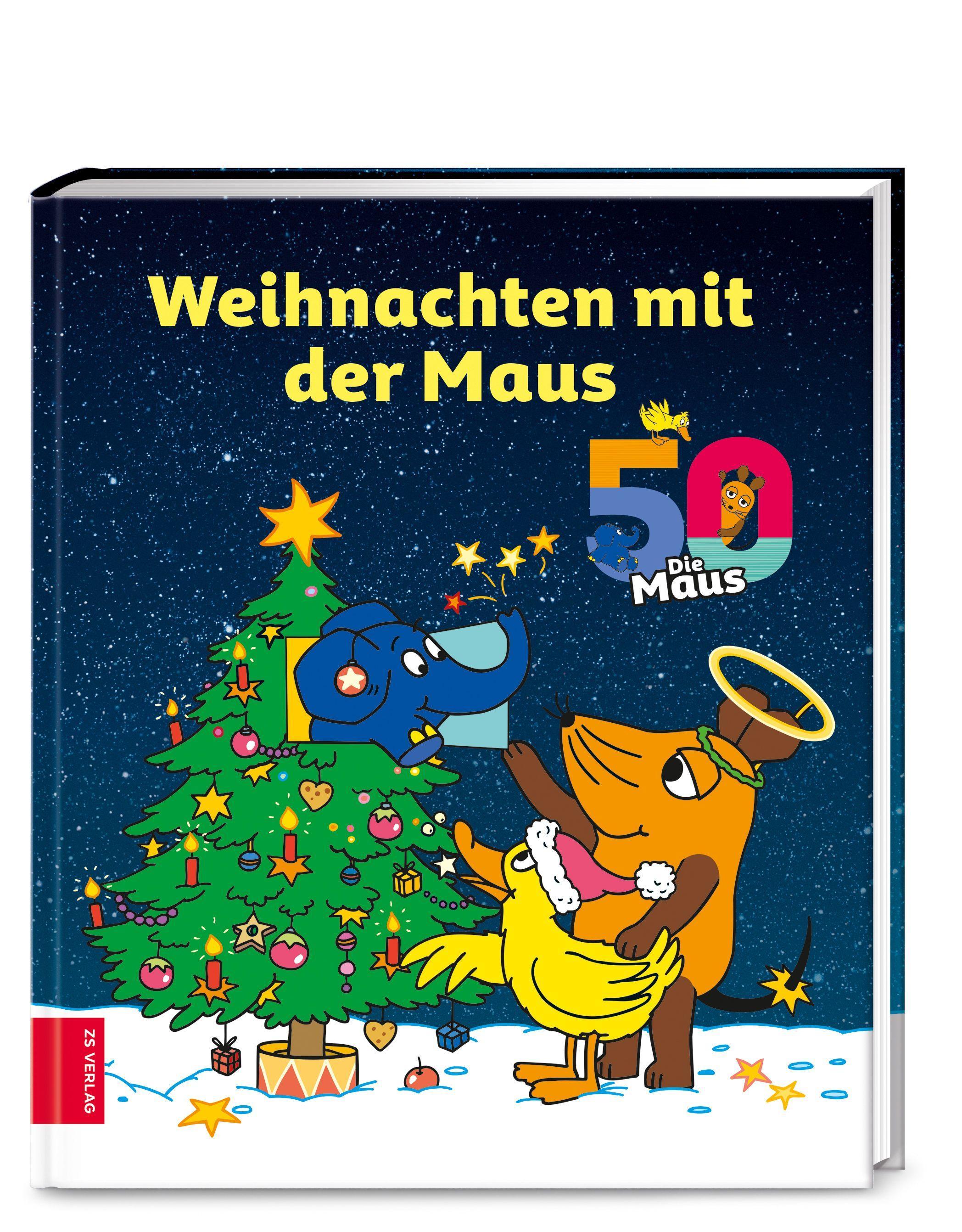 Vorderes Coverbild Weihnachten mit der Maus