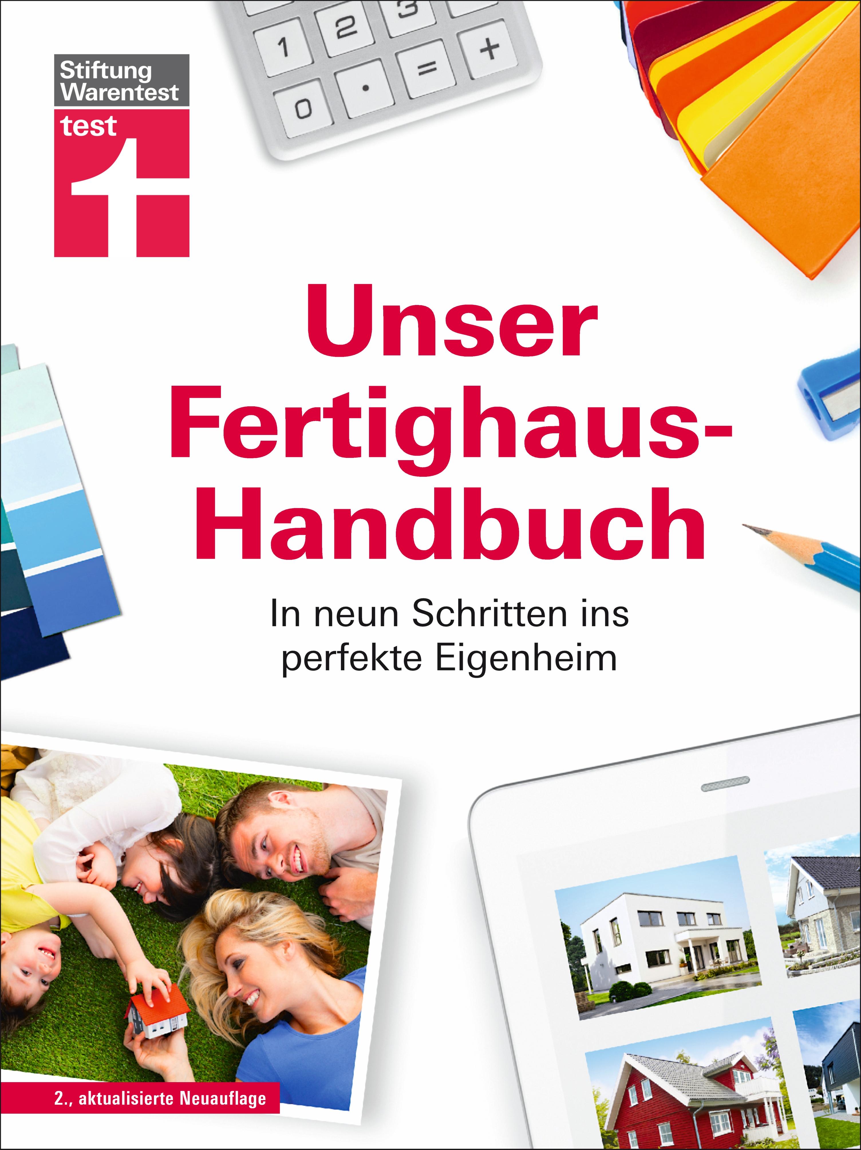 Vorderes Coverbild Unser Fertighaus-Handbuch