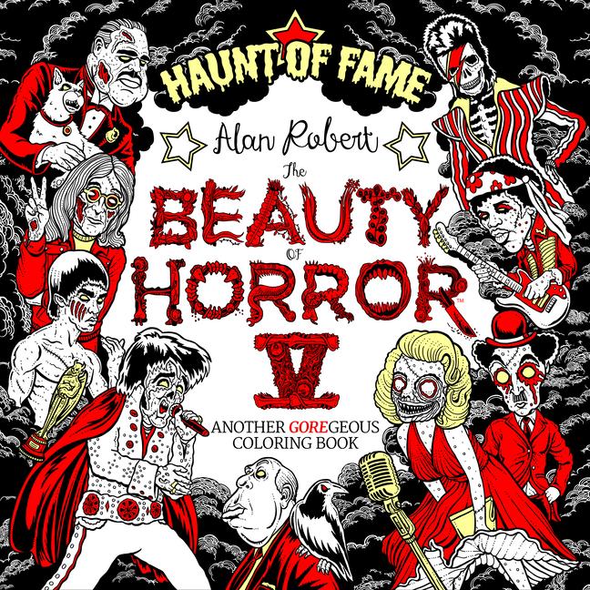Vorderes Coverbild The Beauty of Horror 5: Haunt of Fame Coloring Book