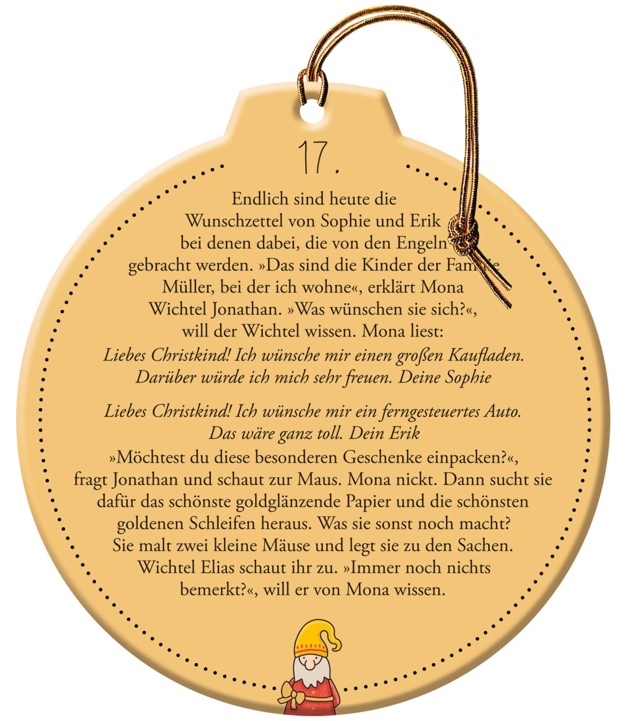 Beispielinhalt (Bild) Die kleine Maus im Weihnachtswichtelwunderland (Neuauflage)