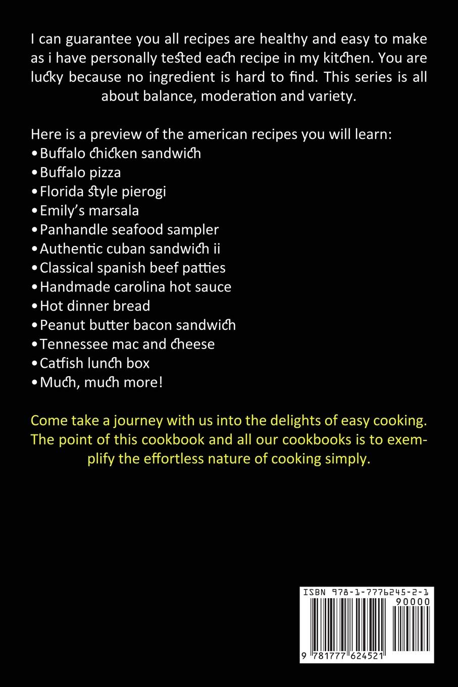 Rückseitencover American Cookbook