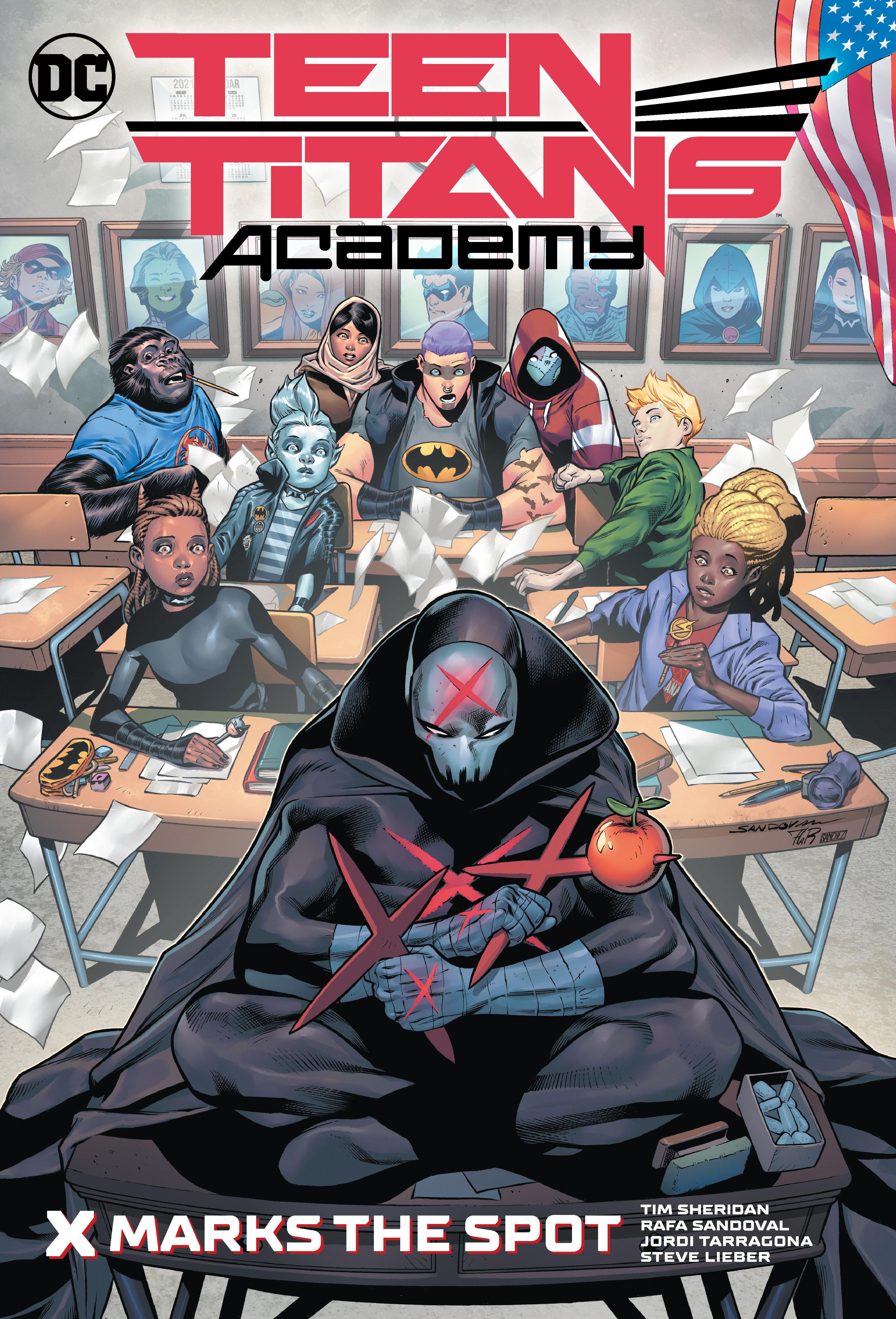 Vorderes Coverbild Teen Titans Academy Vol. 1: X Marks the Spot