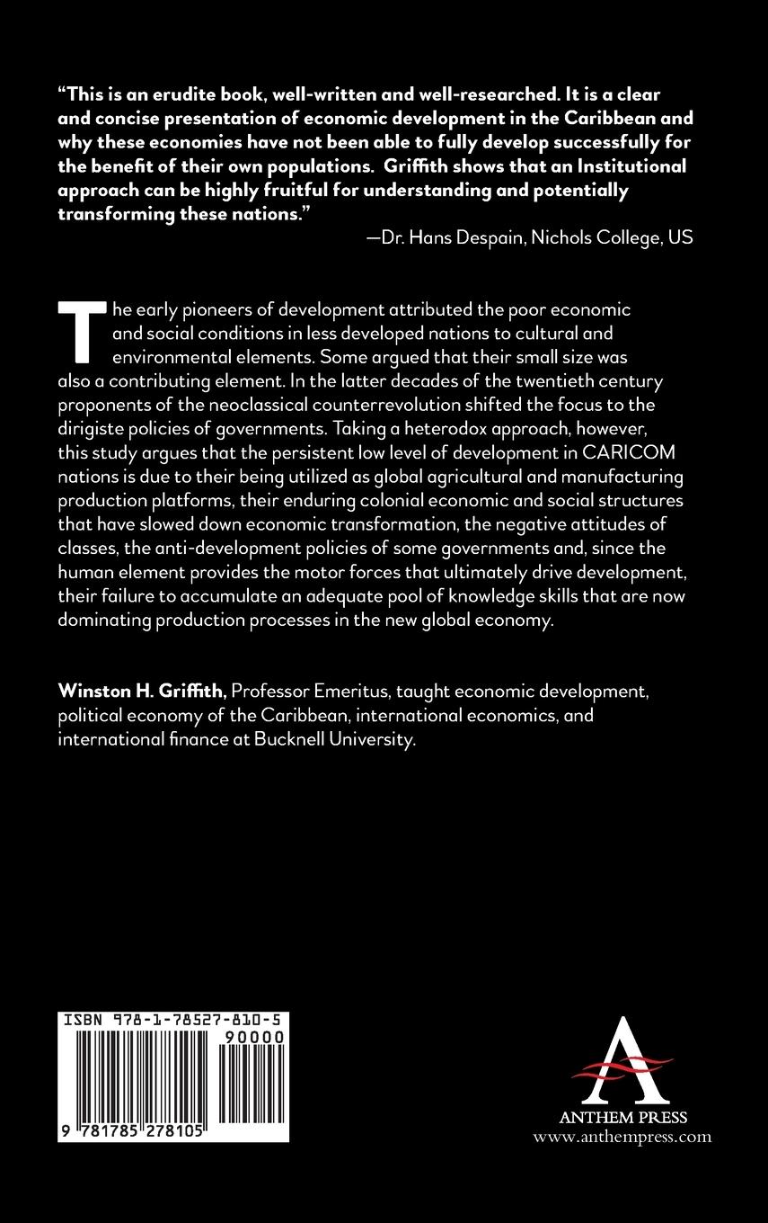 Rückseitencover Economic Development of Caricom